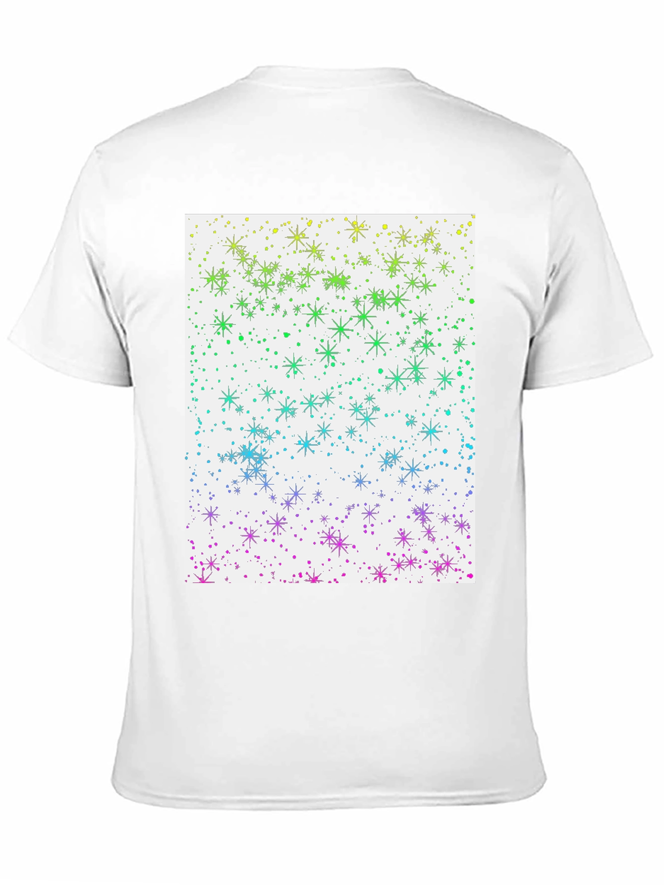 Rainbow Starry Night Graphic Tee - Unisex
