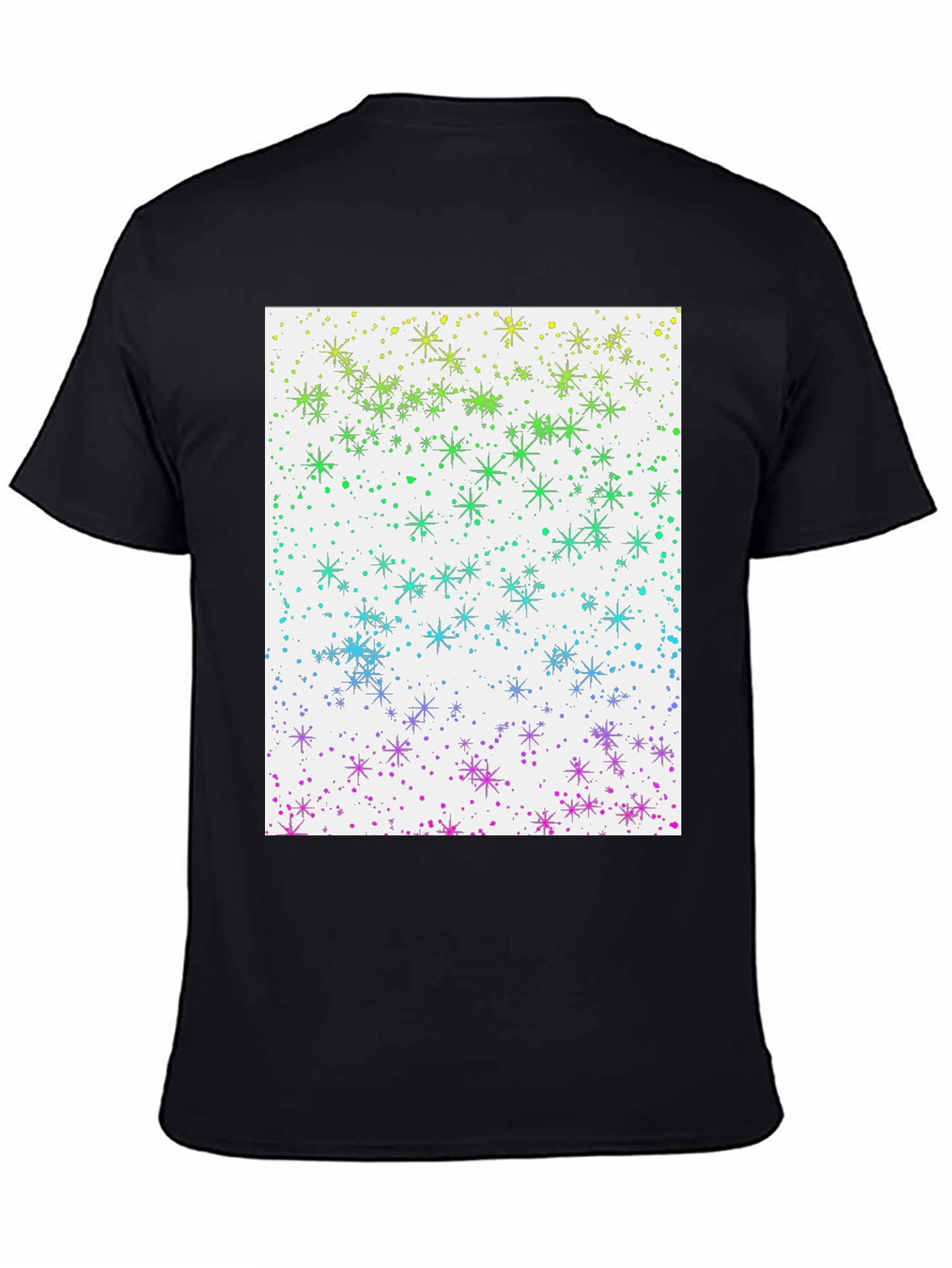 Rainbow Starry Night Graphic Tee - Unisex
