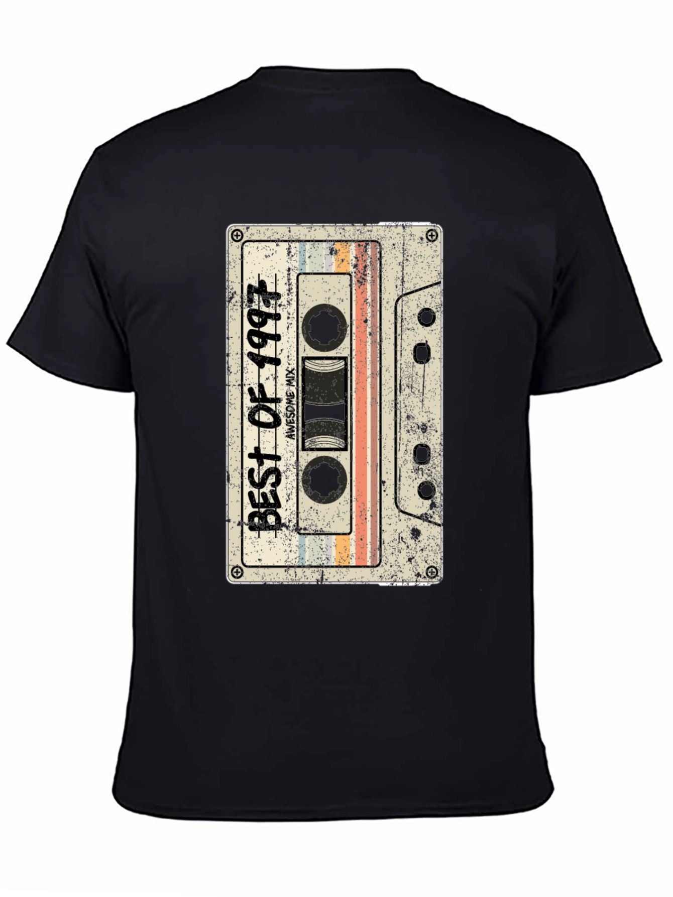 Retro Cassette Best of 1997 Graphic Tee - Black