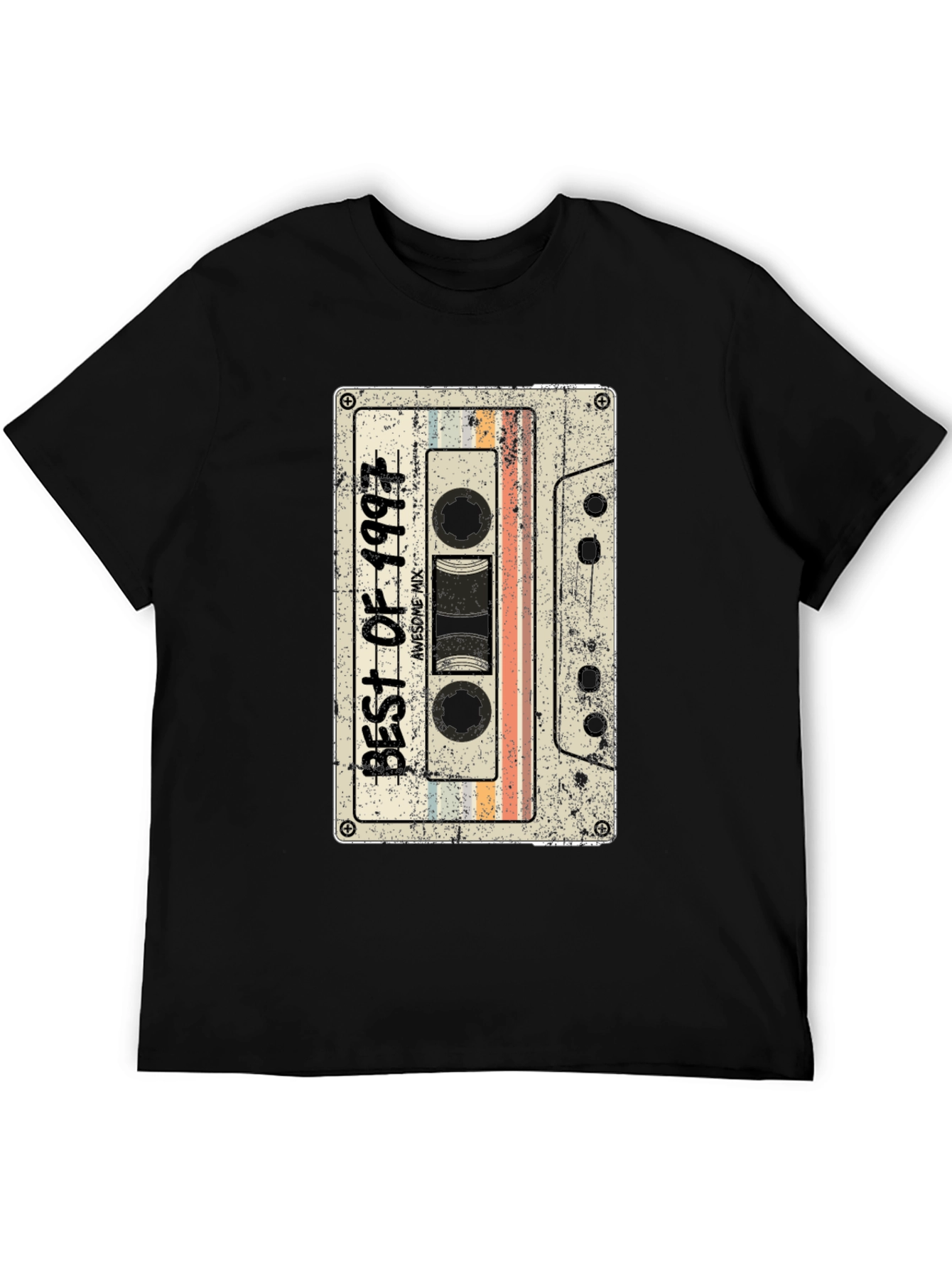 Retro Cassette Best of 1997 Graphic Tee - Black