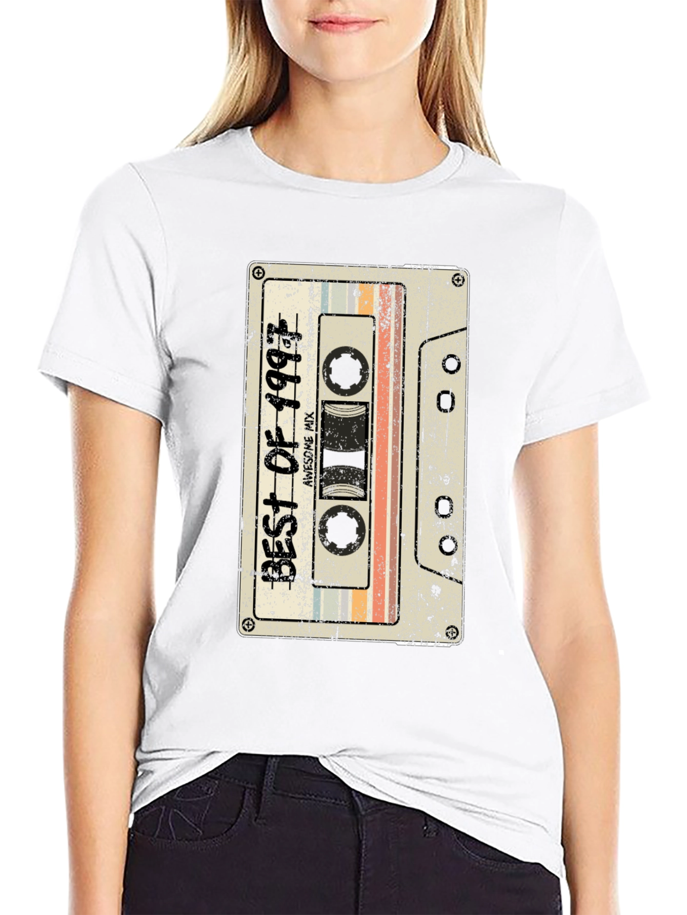 Retro Cassette Best of 1997 Graphic Tee - Black