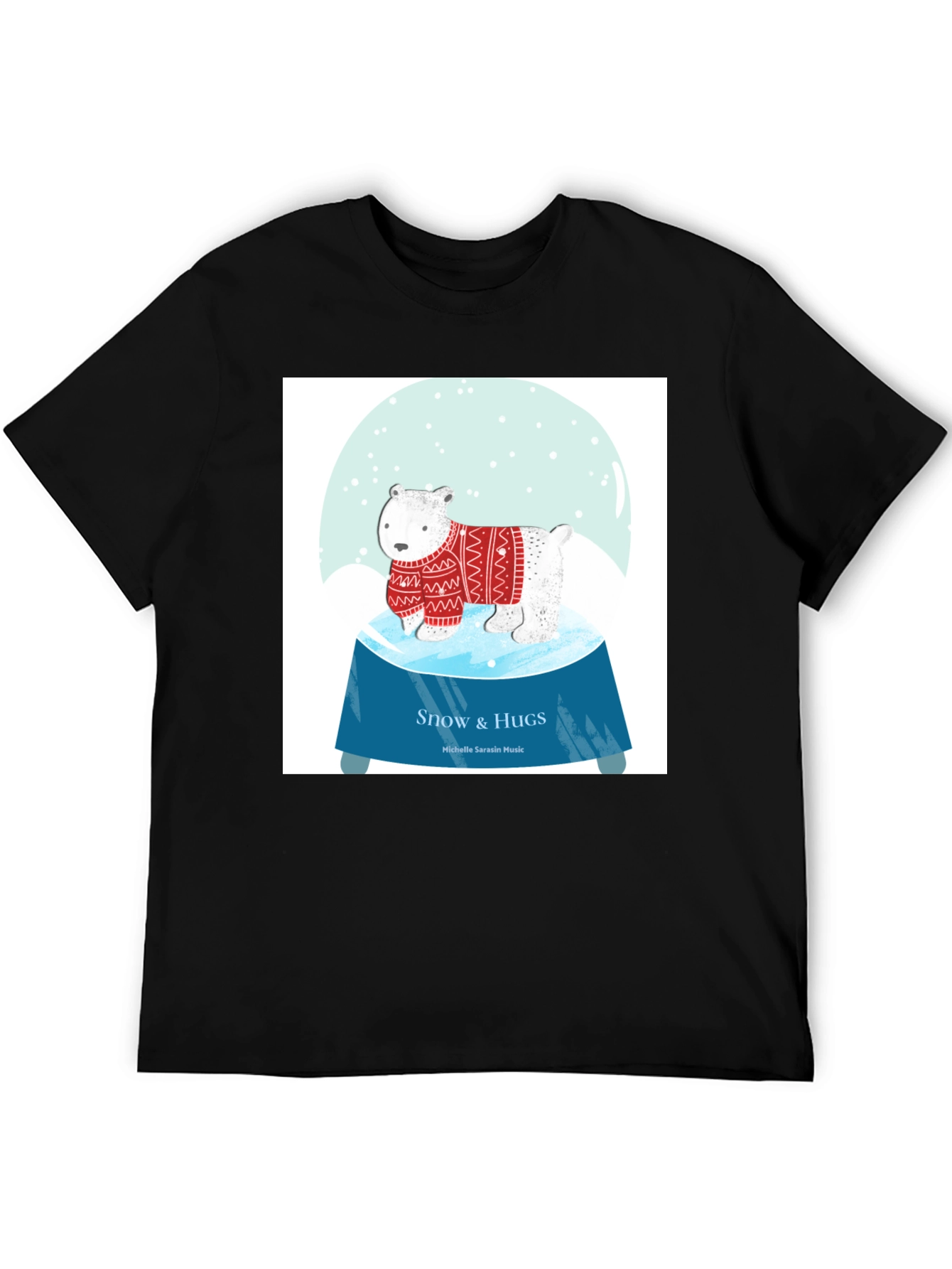 Snow & Hugs Polar Bear Graphic Tee