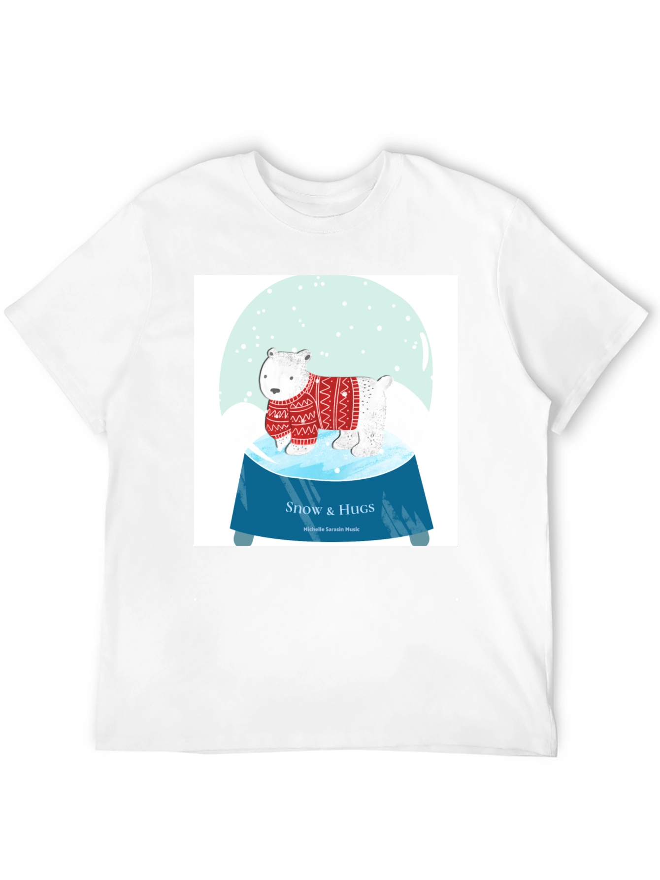 Snow & Hugs Polar Bear Graphic Tee