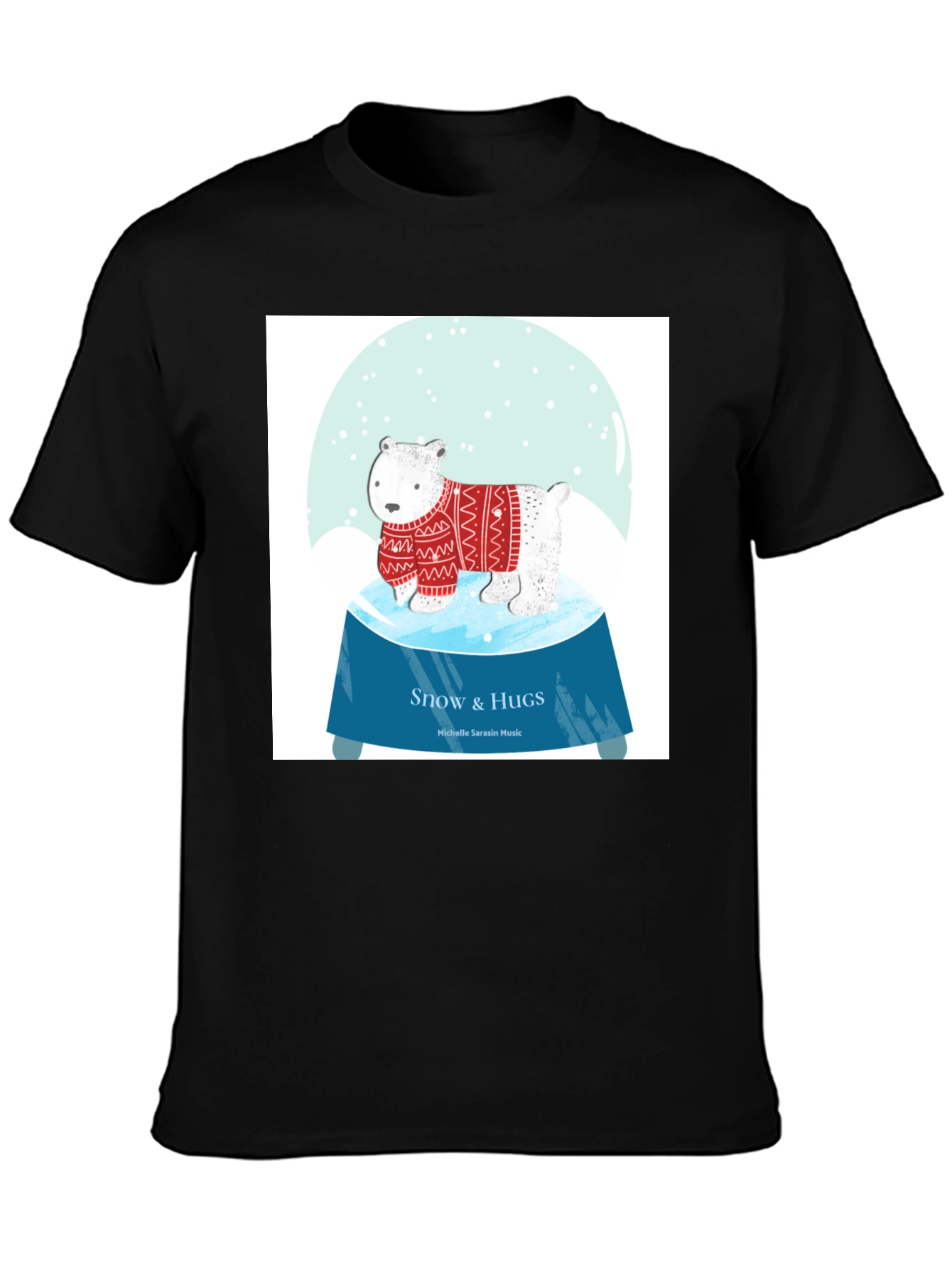 Snow & Hugs Polar Bear Graphic Tee