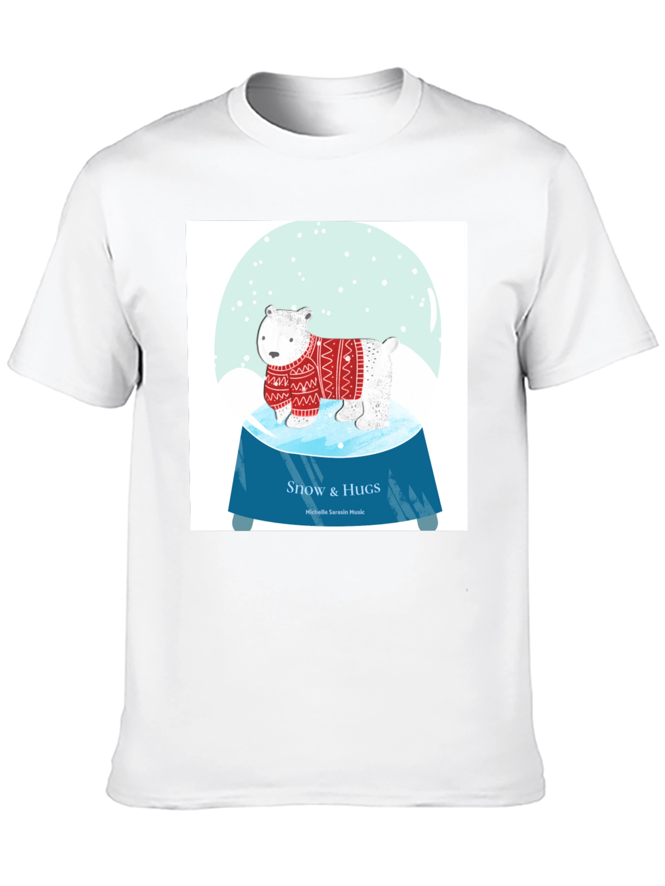 Snow & Hugs Polar Bear Graphic Tee