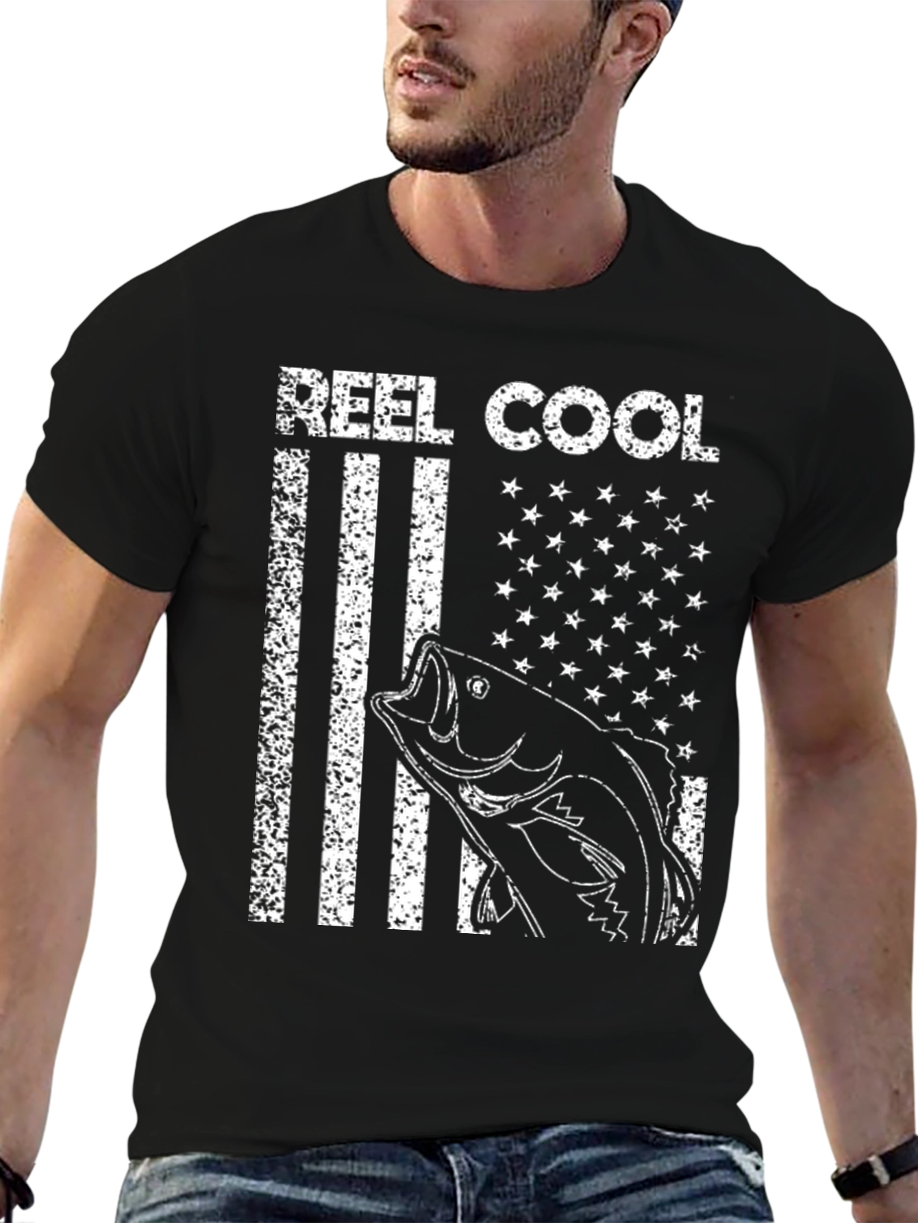 Reel Cool Fishing Graphic T-Shirt