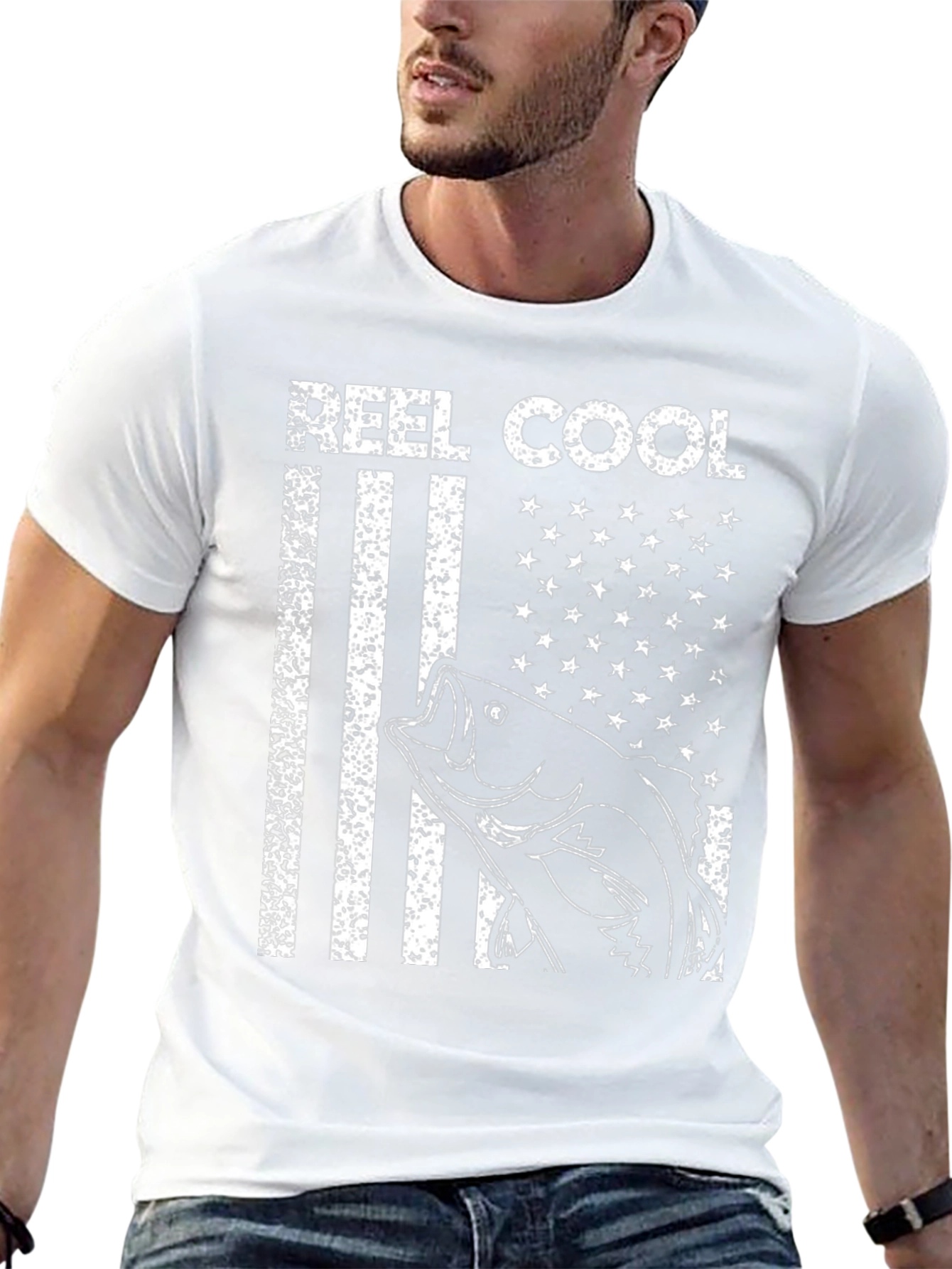 Reel Cool Fishing Graphic T-Shirt