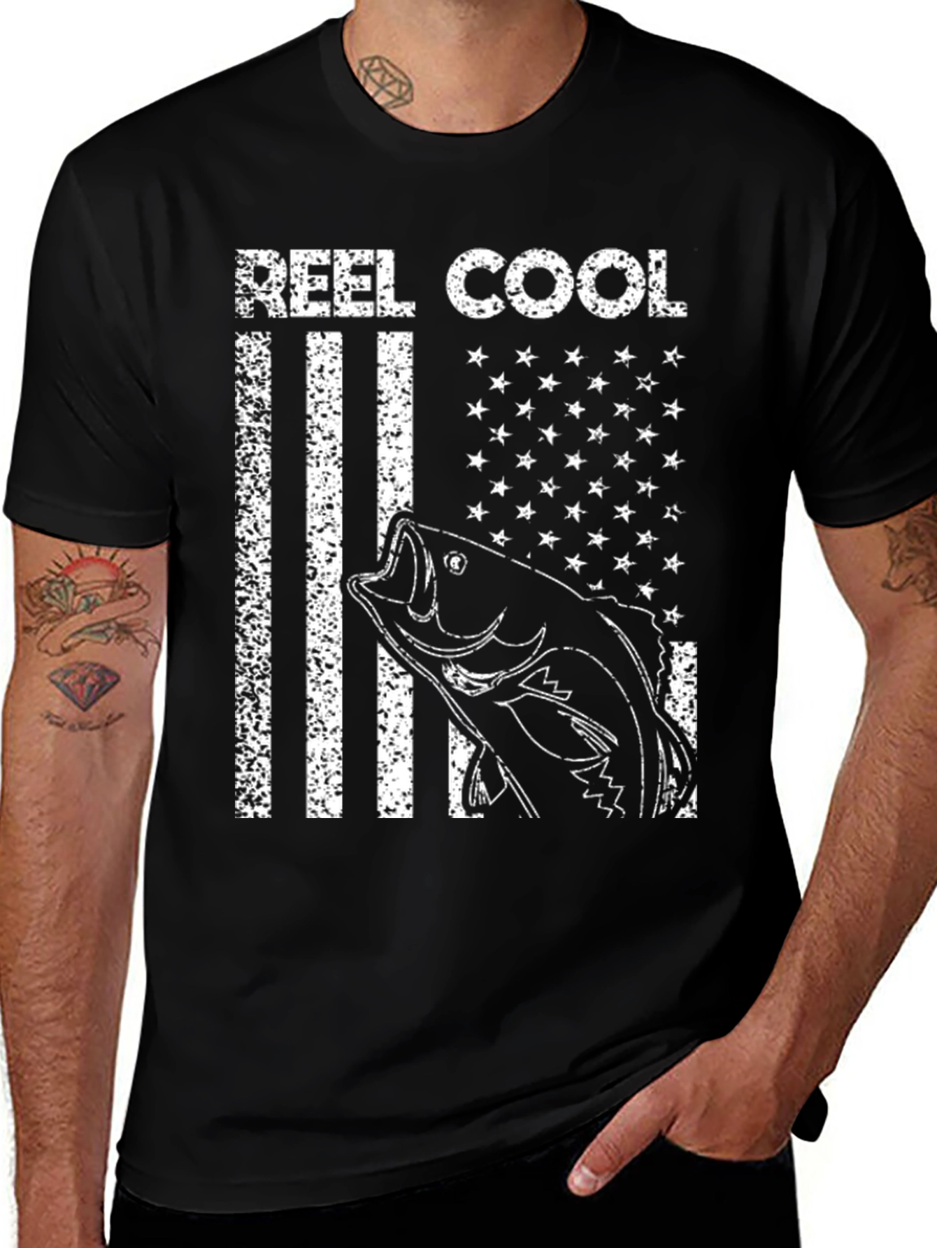 Reel Cool Fishing Graphic T-Shirt