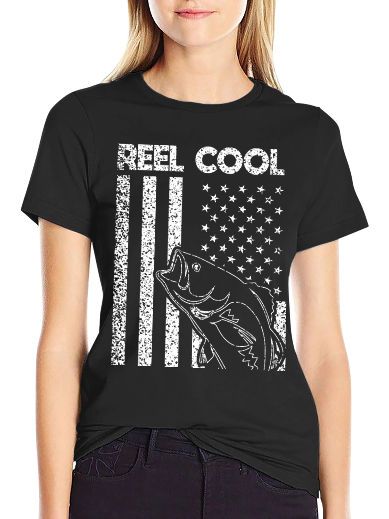 Reel Cool Fishing Graphic T-Shirt