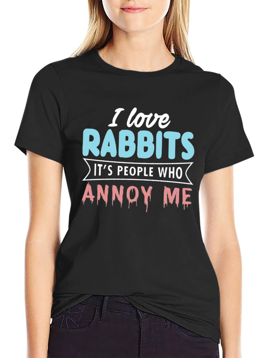 I Love Rabbits T-Shirt