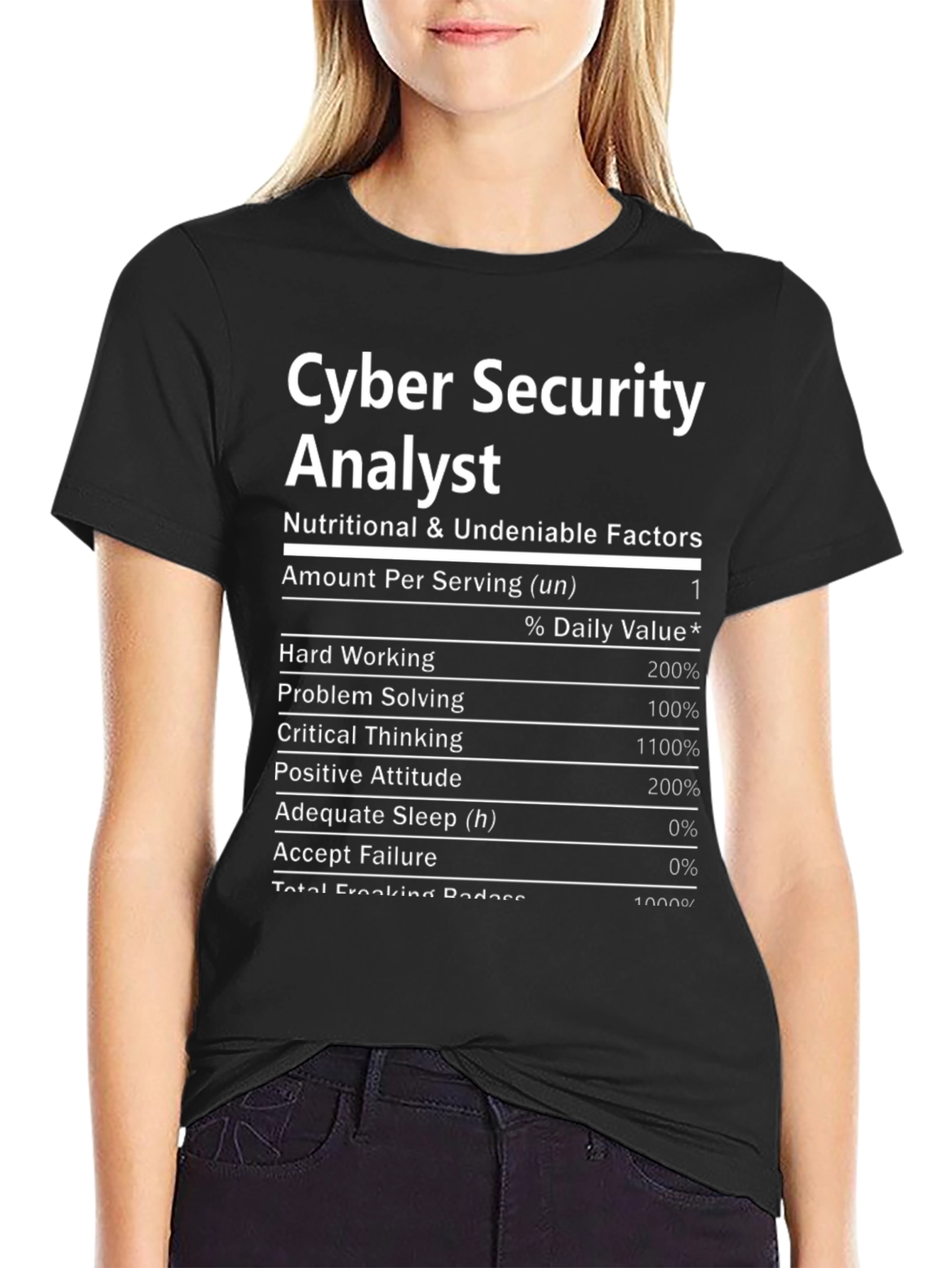 Cyber Security Analyst Novelty T-Shirt