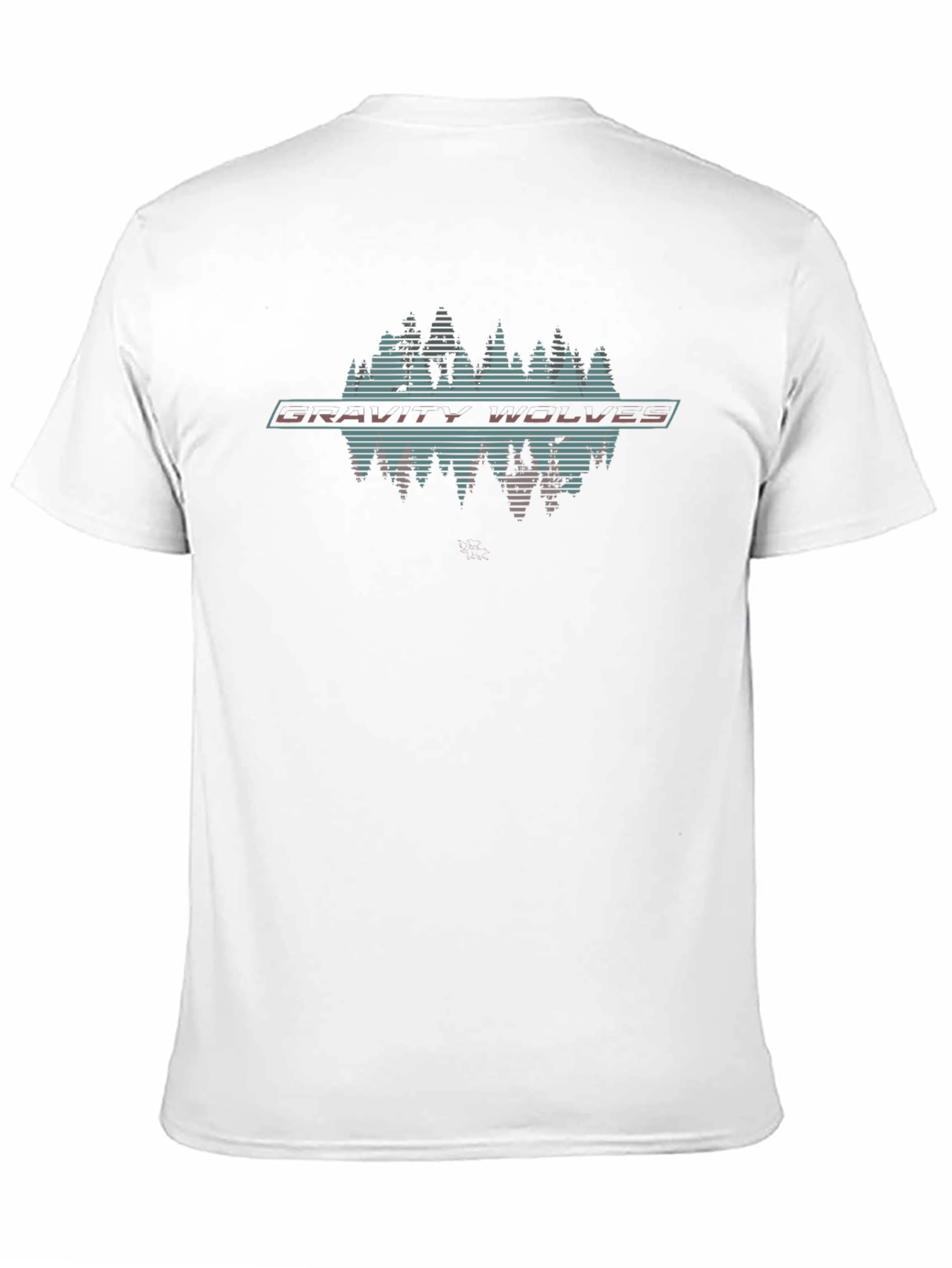 Gravity Wolves Graphic Tee - Retro Style