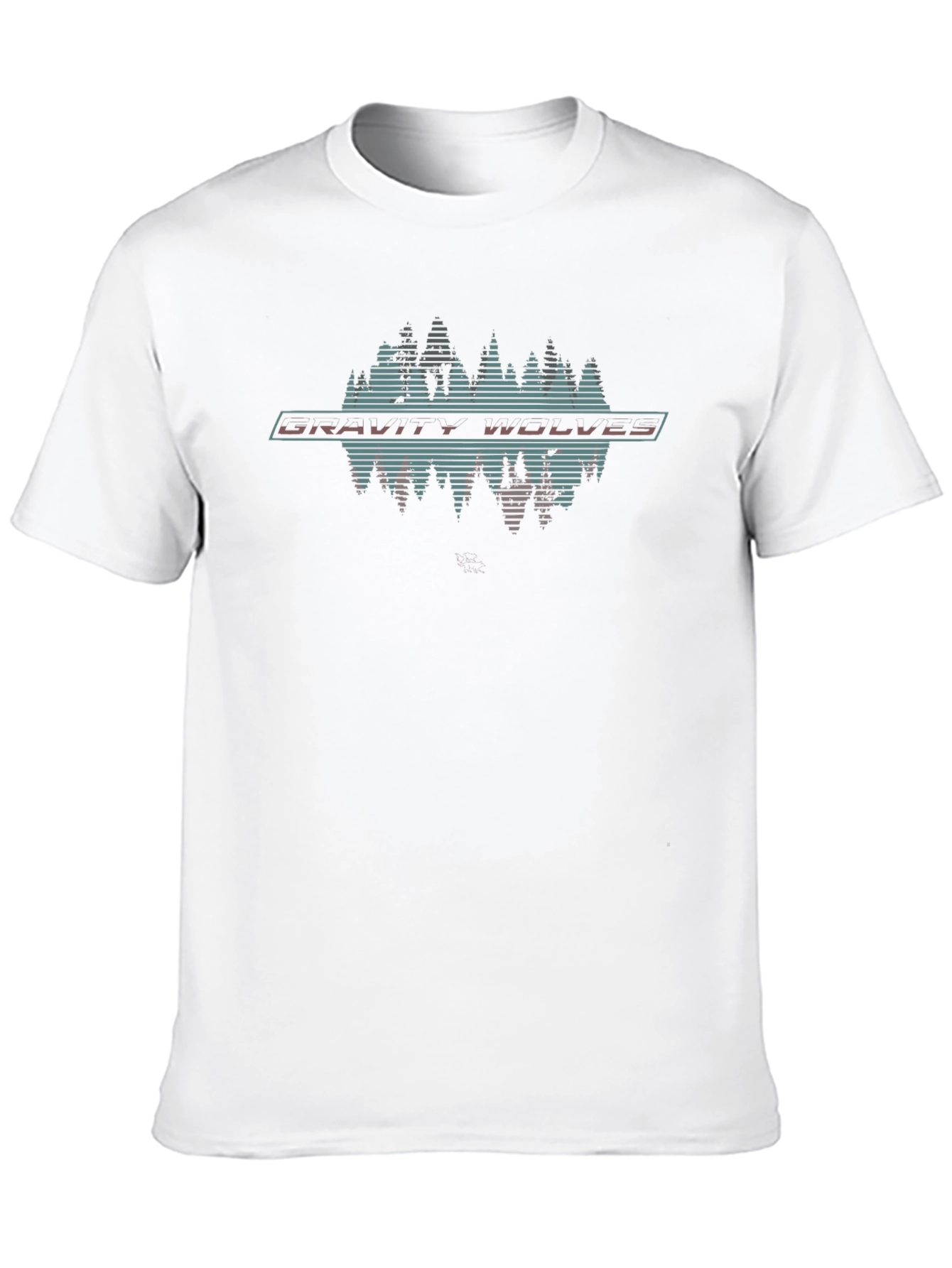 Gravity Wolves Graphic Tee - Retro Style