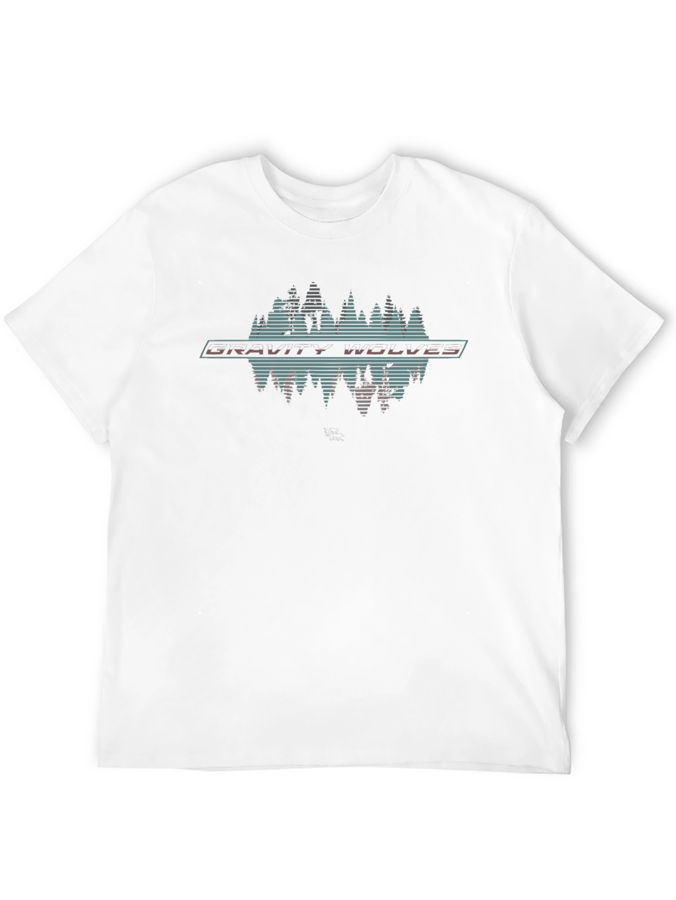 Gravity Wolves Graphic Tee - Retro Style