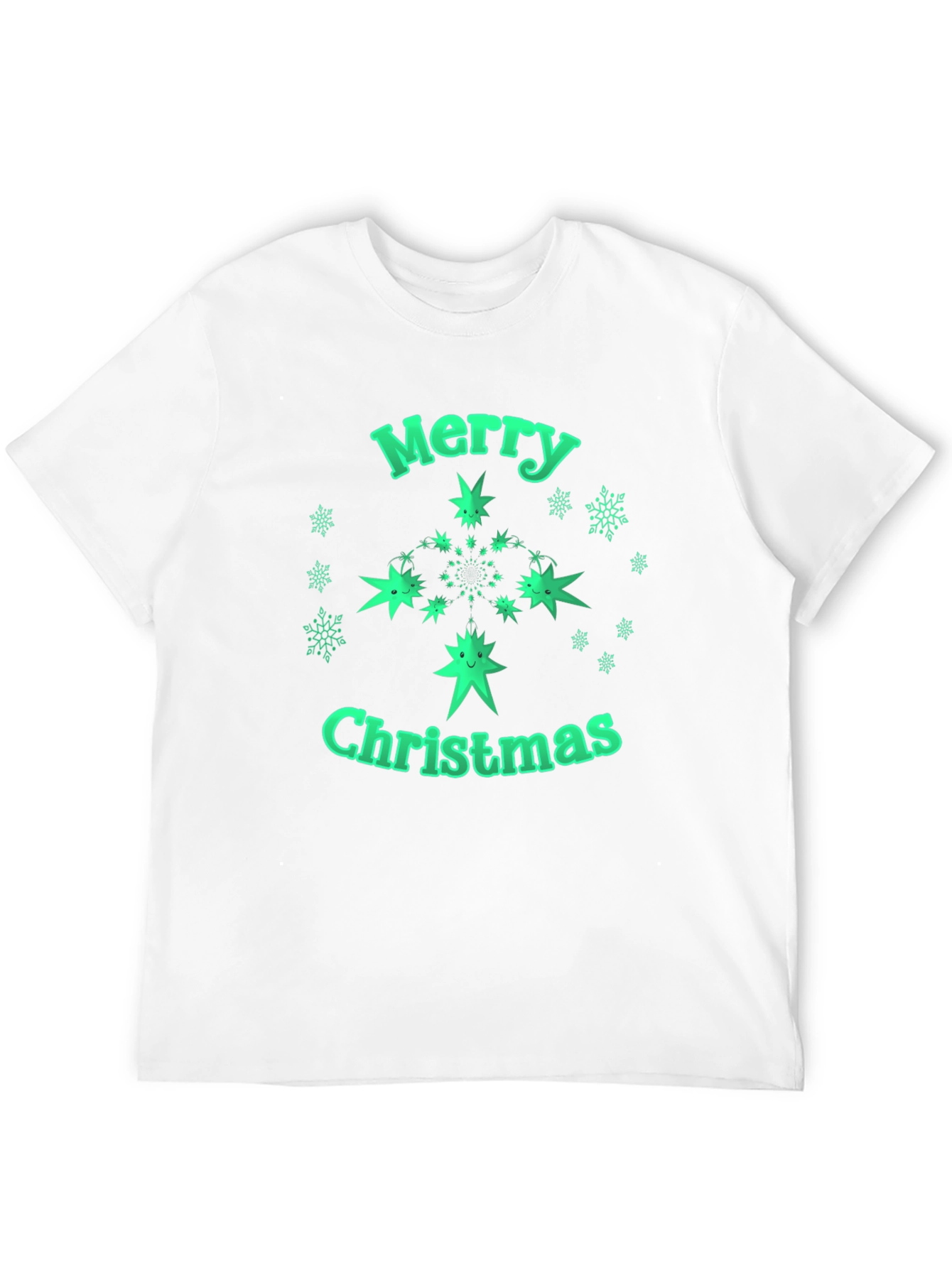 Festive Merry Christmas Graphic Tee - Holiday Spirit!