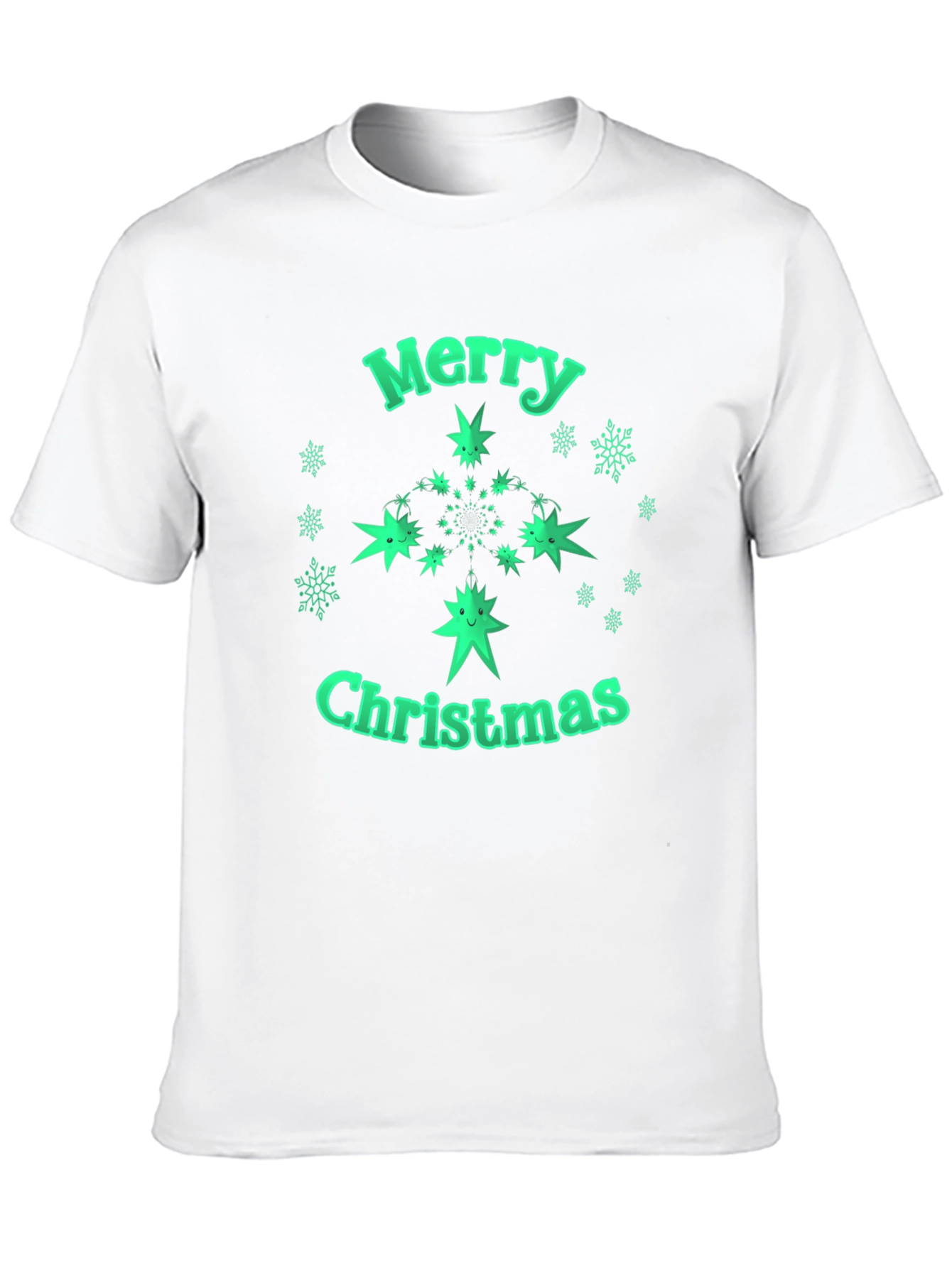 Festive Merry Christmas Graphic Tee - Holiday Spirit!