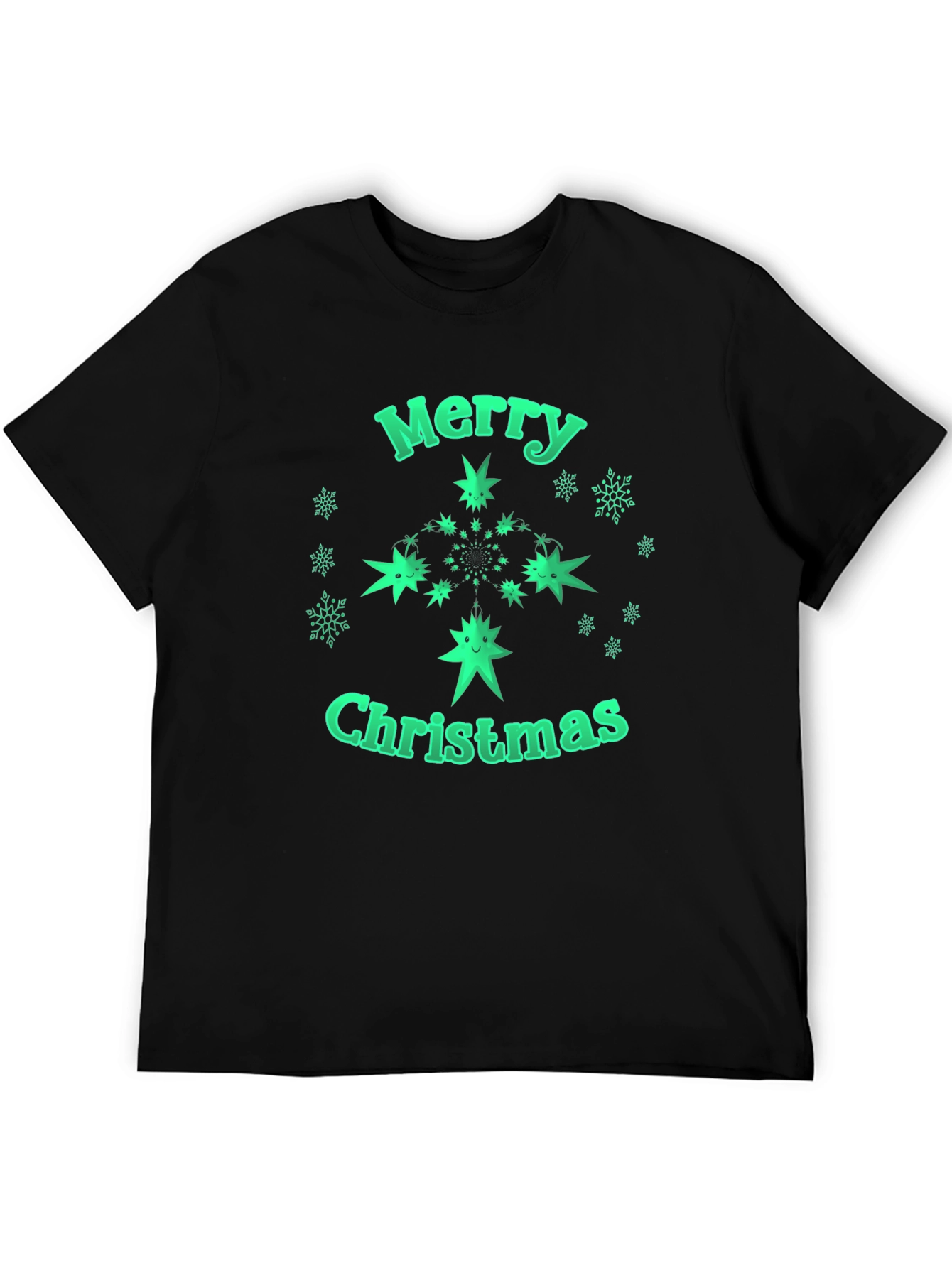 Festive Merry Christmas Graphic Tee - Holiday Spirit!