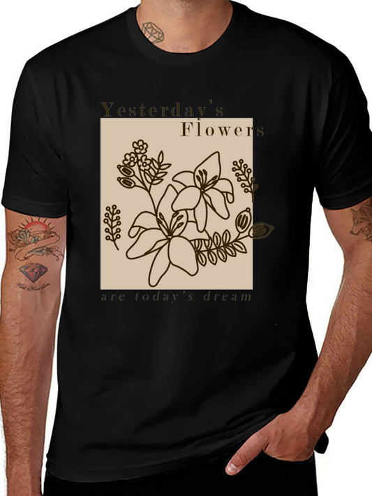 Yesterdays Flowers T-Shirt
