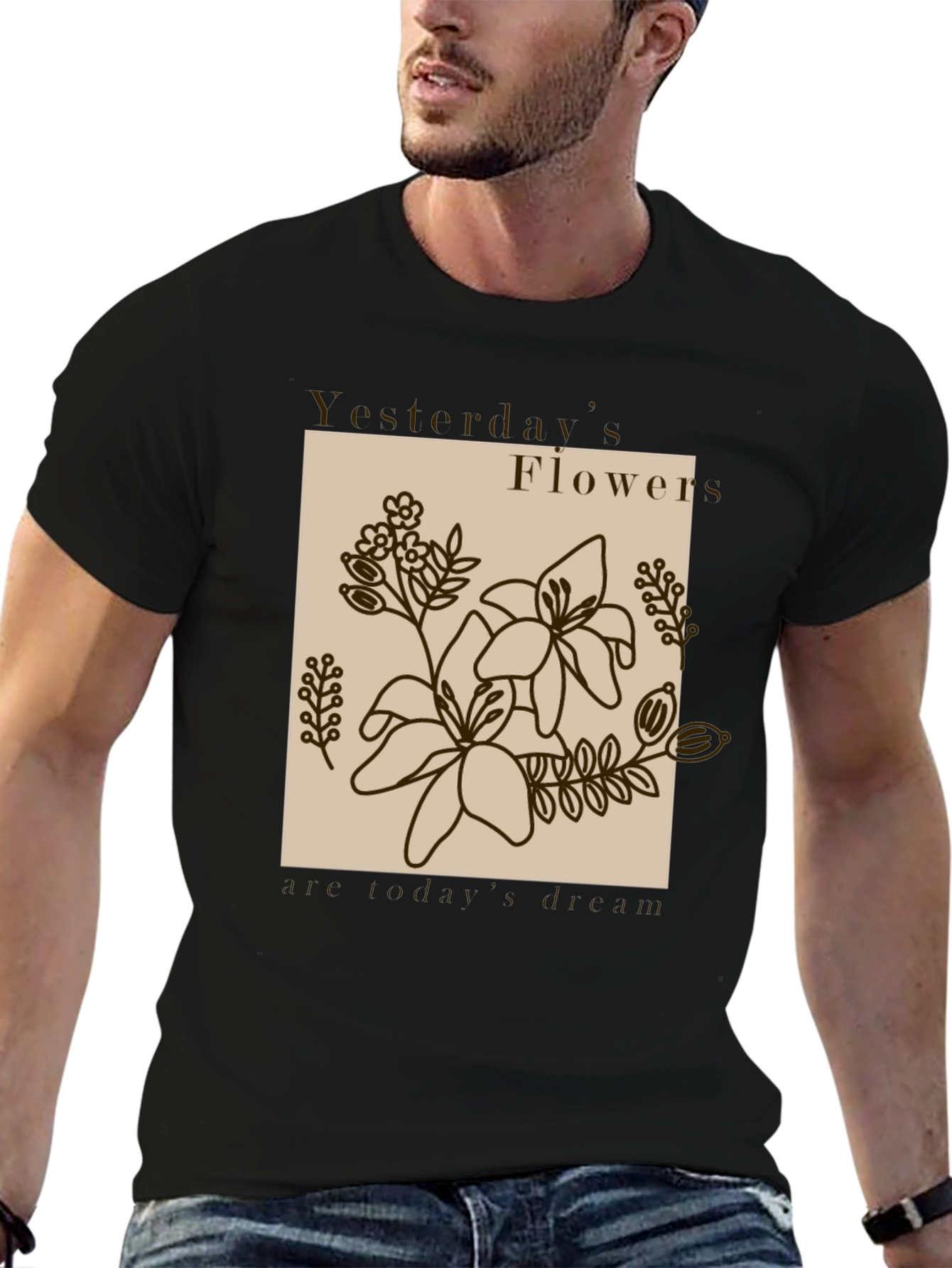 Yesterdays Flowers T-Shirt