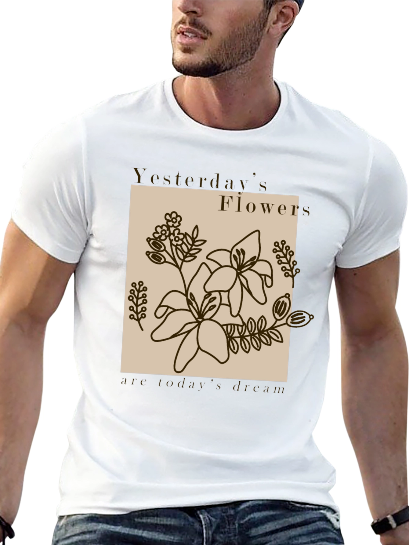 Yesterdays Flowers T-Shirt
