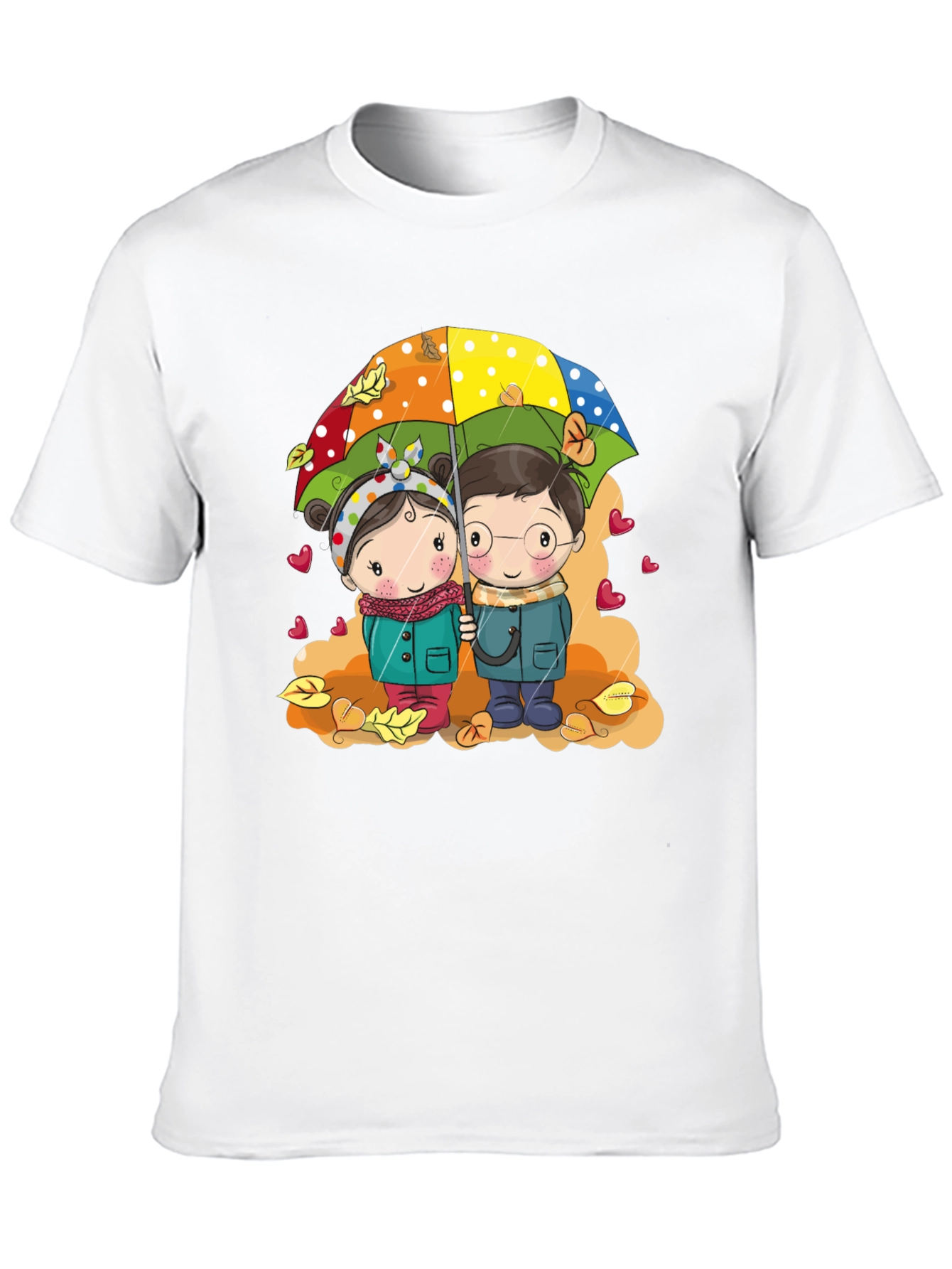Cute Cartoon Couple T-Shirt