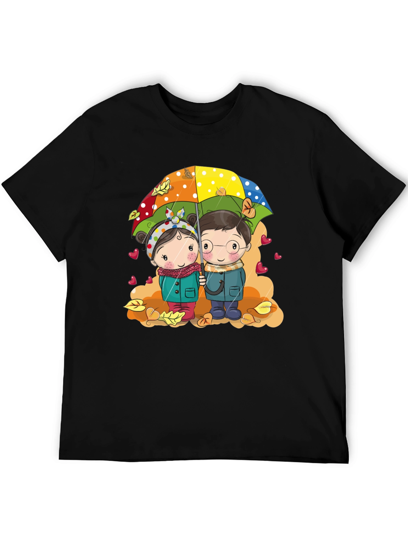 Cute Cartoon Couple T-Shirt