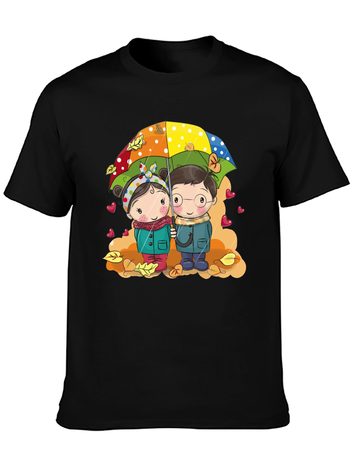 Cute Cartoon Couple T-Shirt