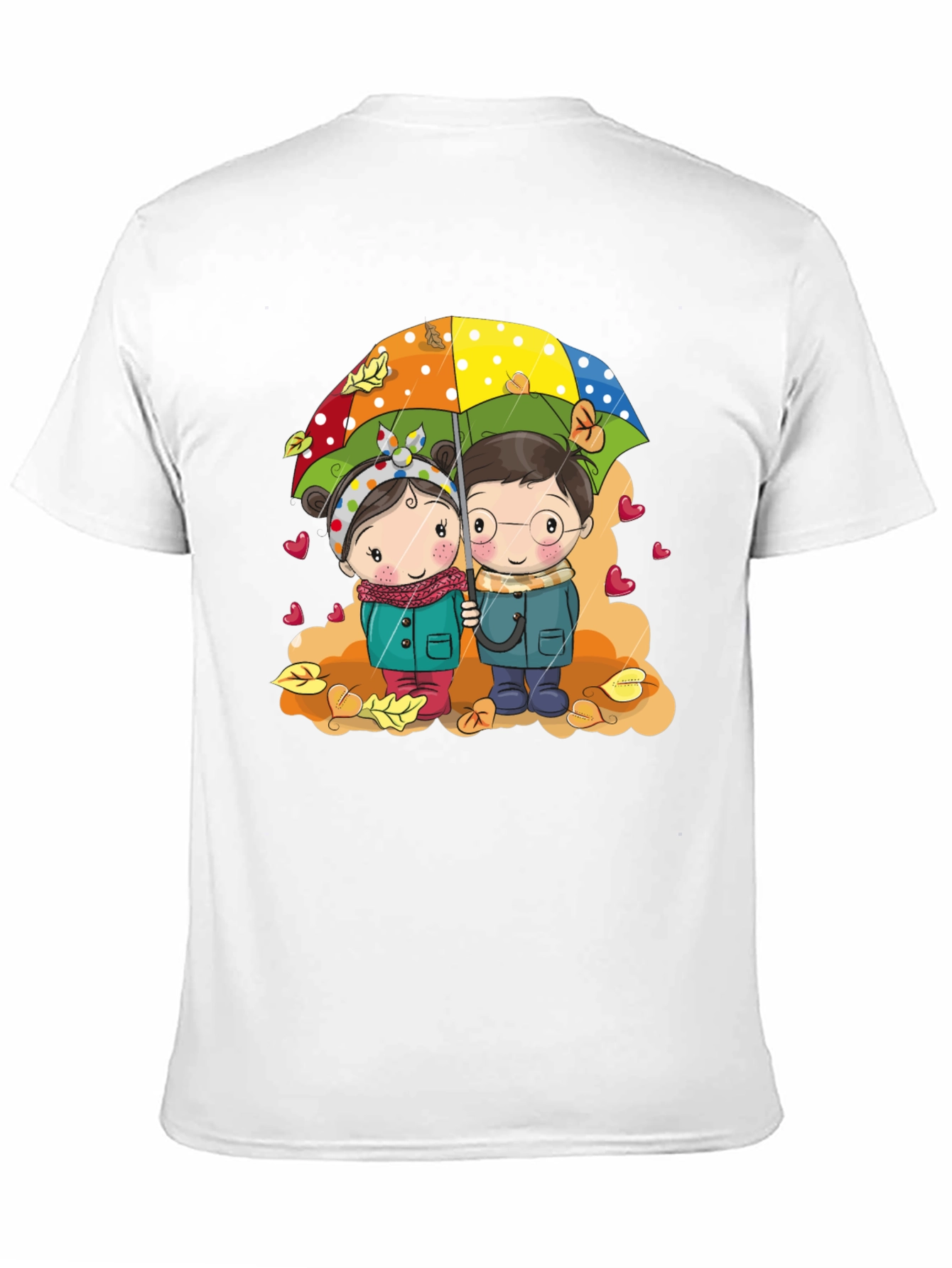 Cute Cartoon Couple T-Shirt