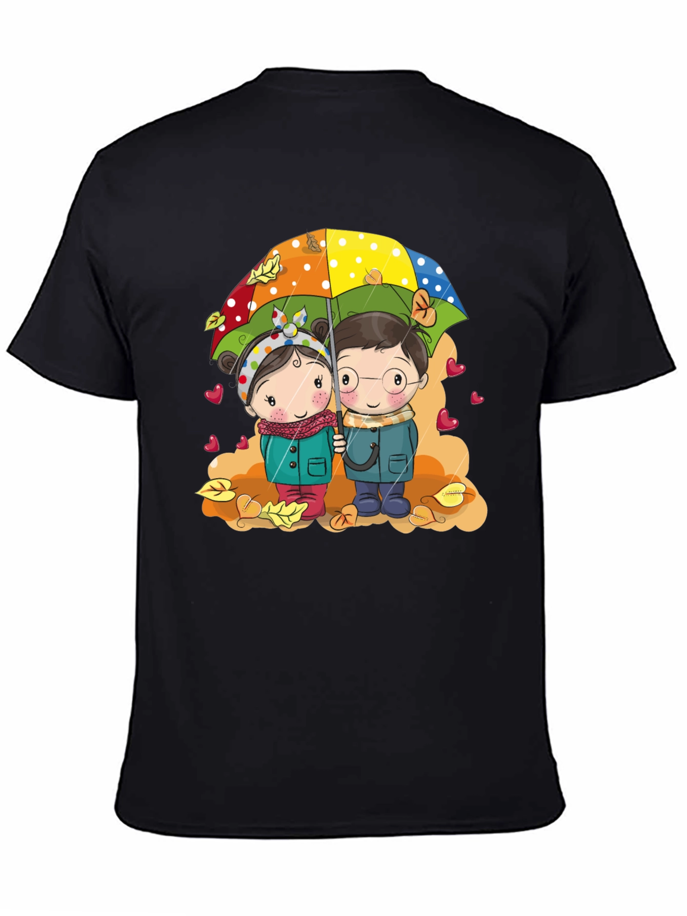 Cute Cartoon Couple T-Shirt