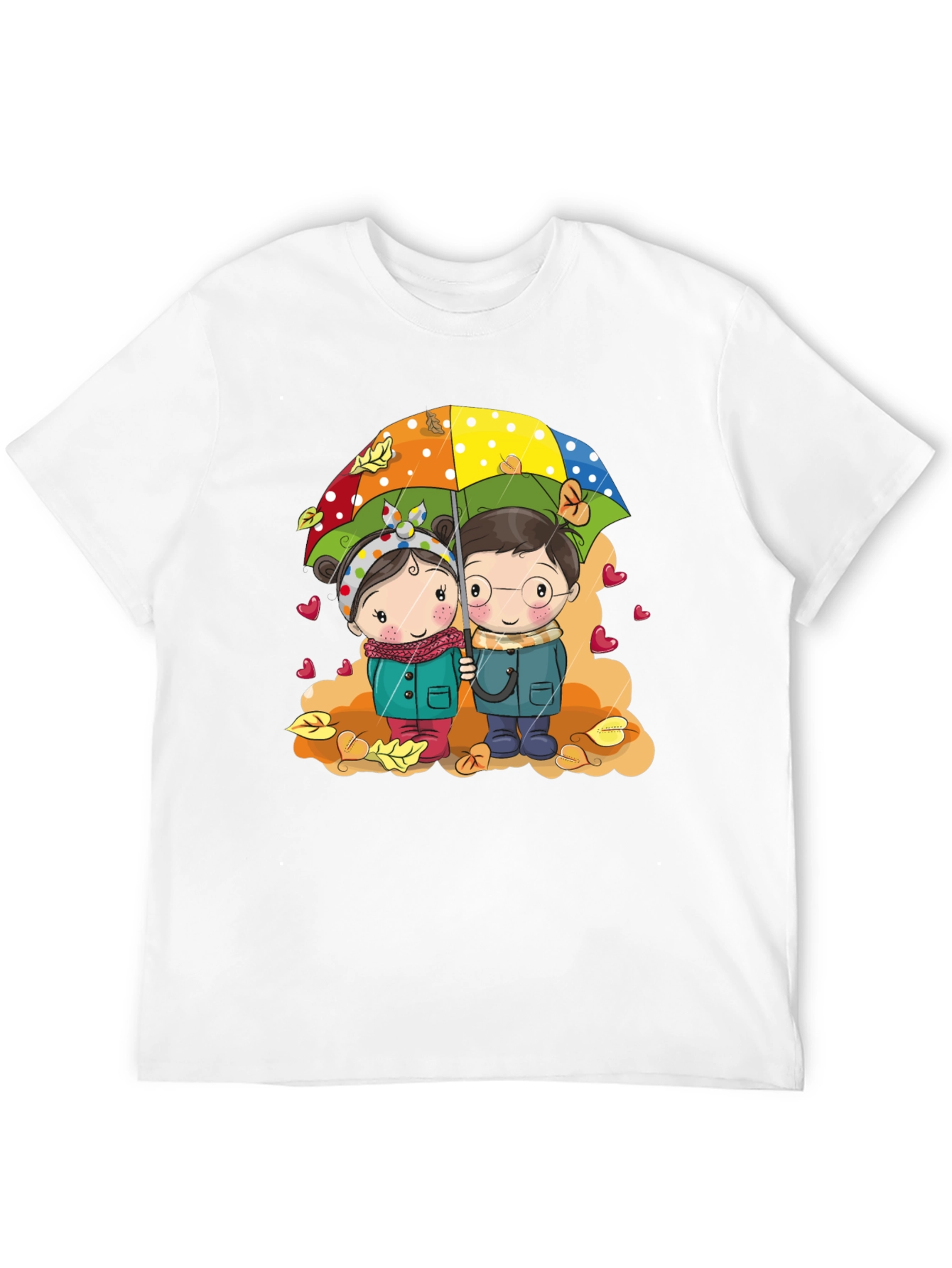 Cute Cartoon Couple T-Shirt