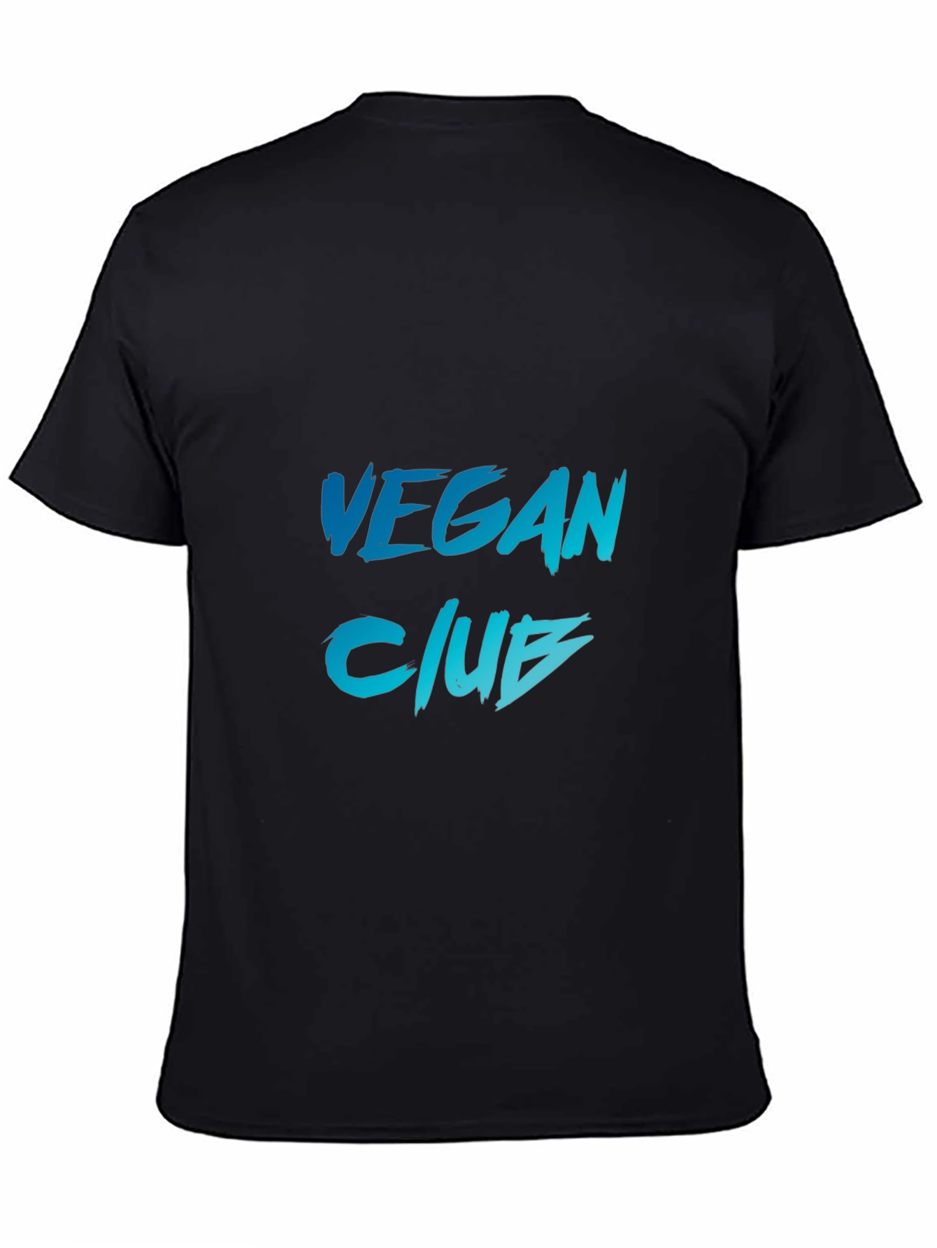 Vegan Club Black T-Shirt