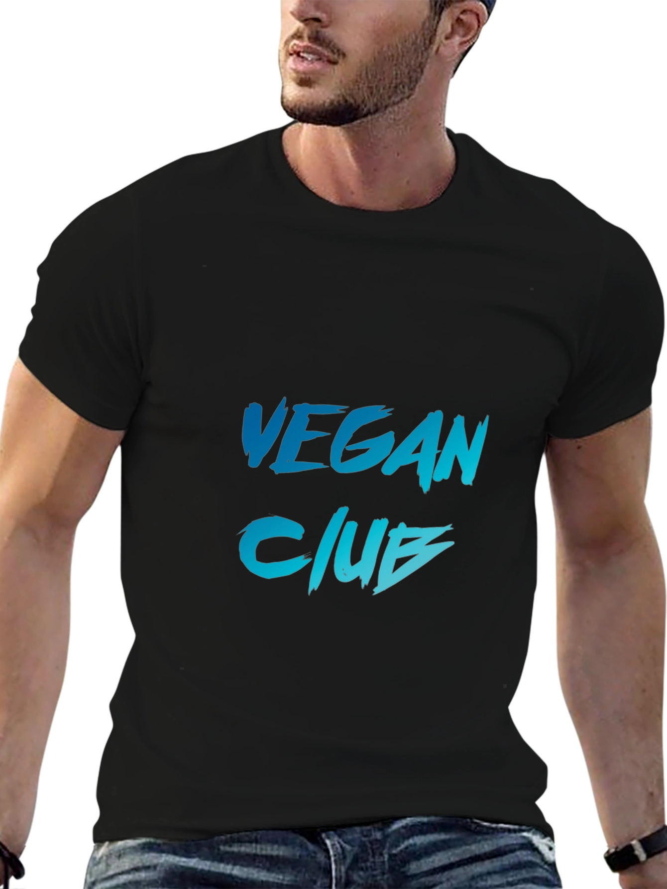 Vegan Club Black T-Shirt