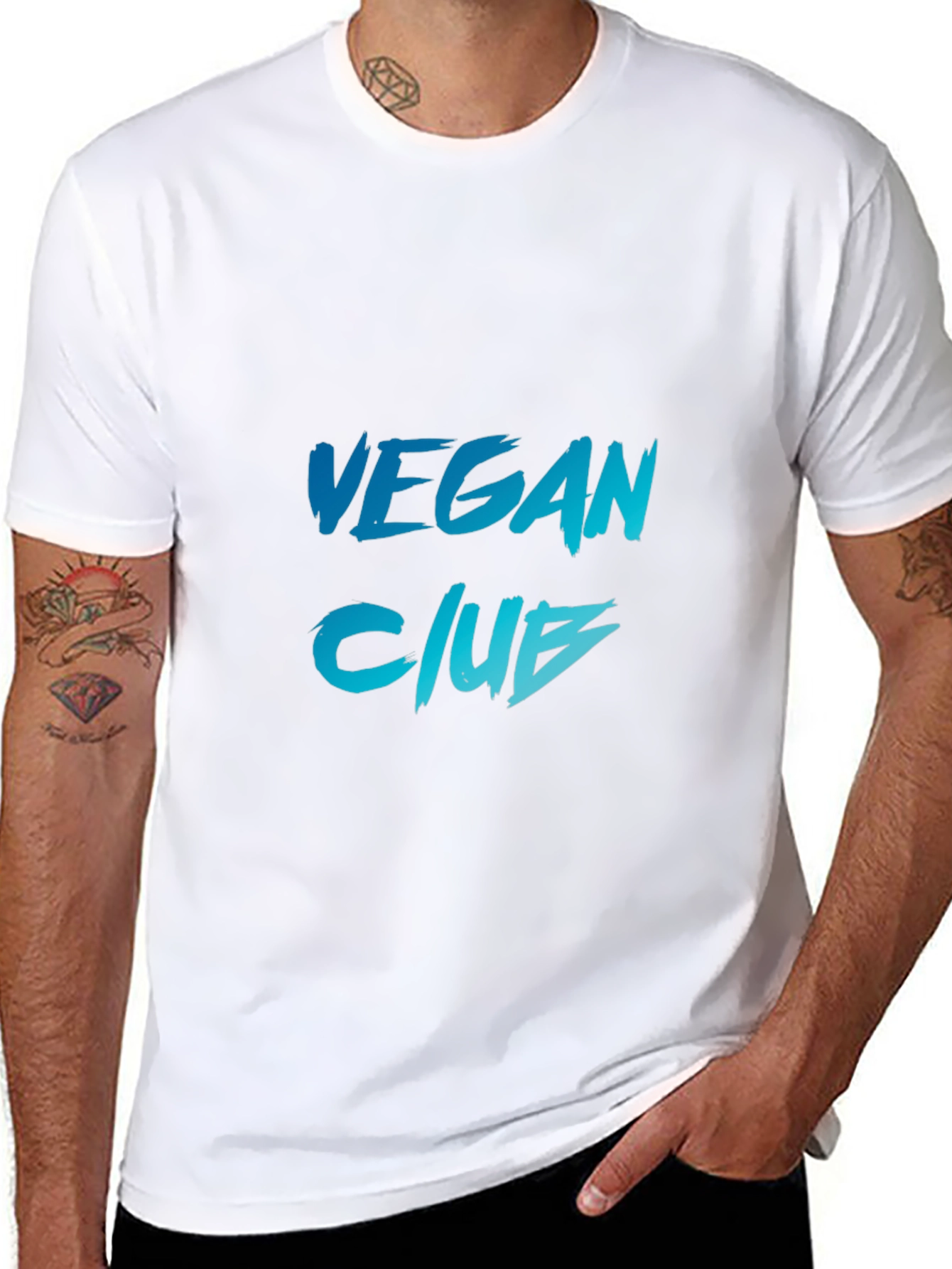 Vegan Club Black T-Shirt