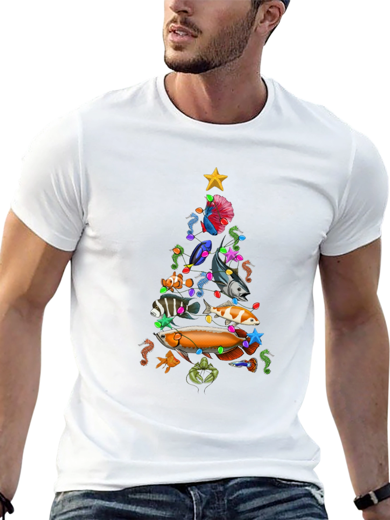 Festive Fishmas T-Shirt