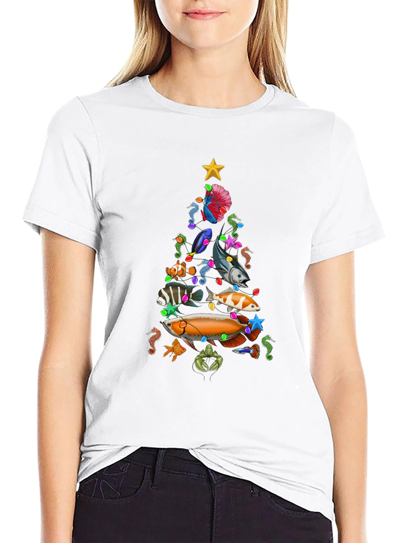 Festive Fishmas T-Shirt