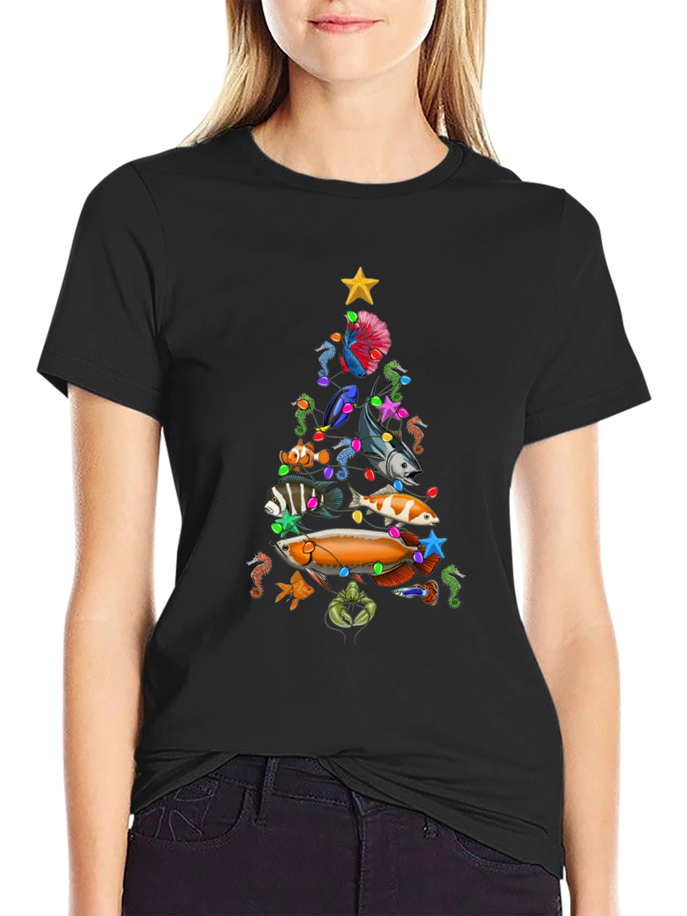 Festive Fishmas T-Shirt