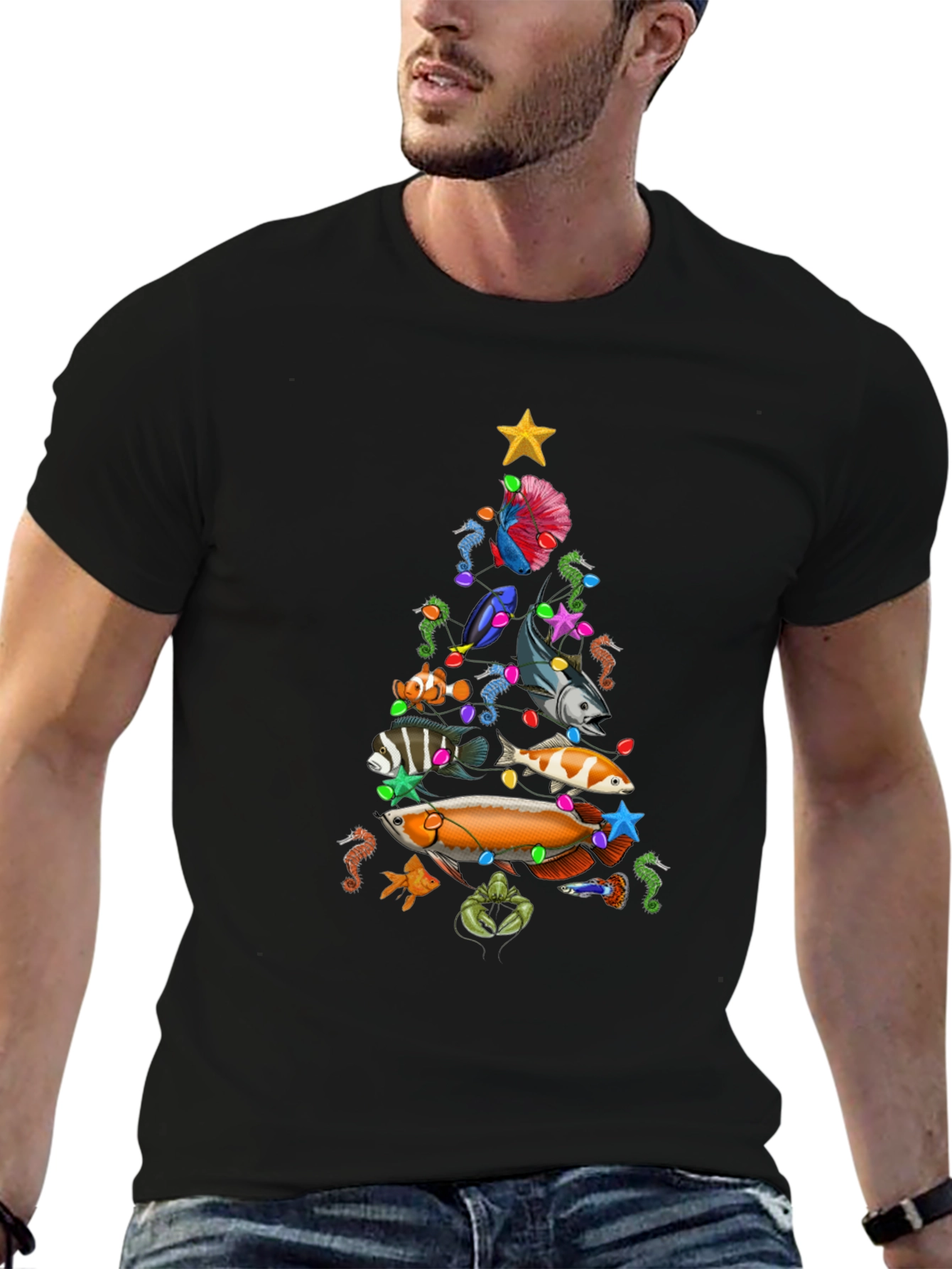 Festive Fishmas T-Shirt
