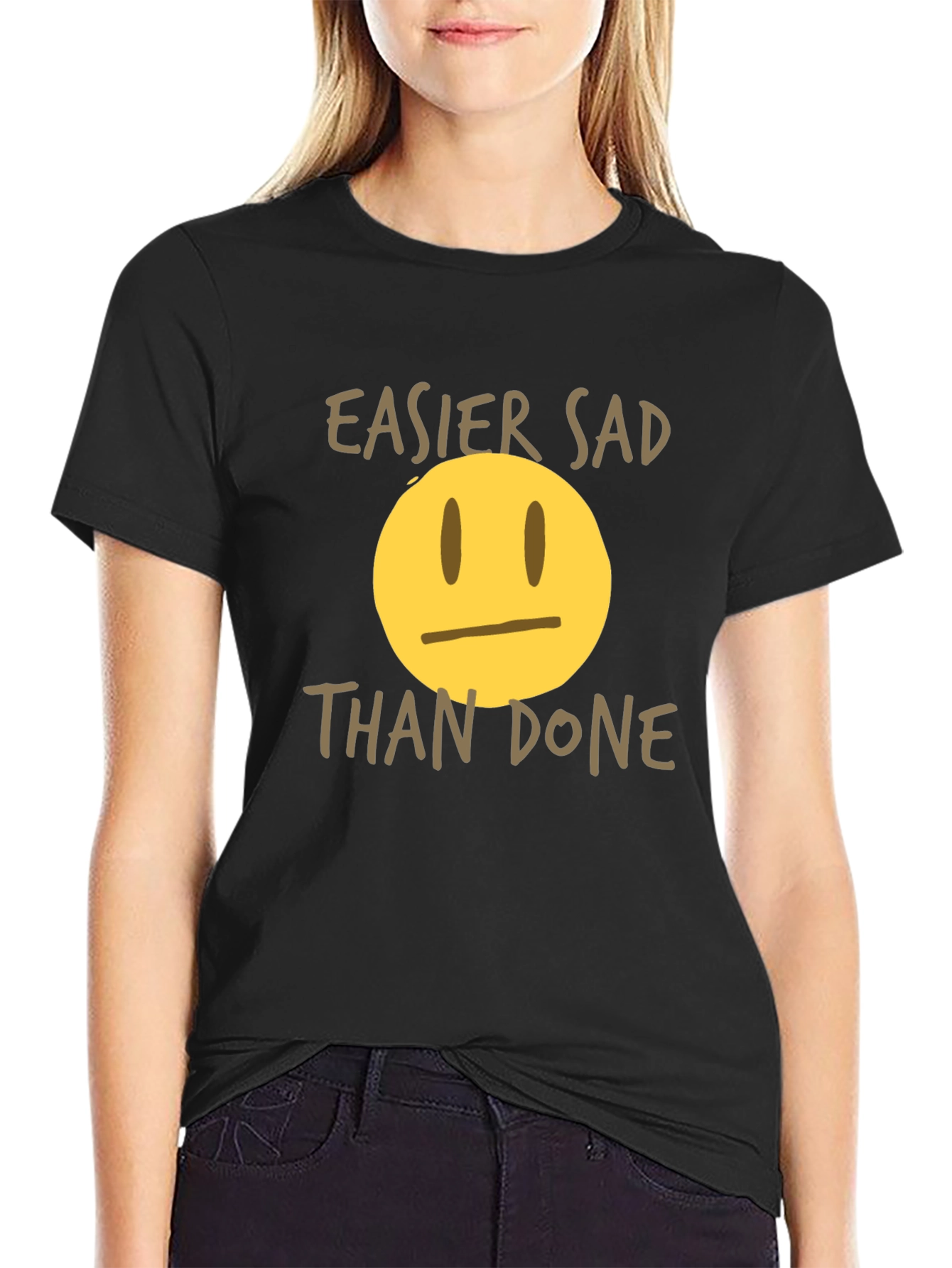 Easier Sad Than Done Graphic Tee