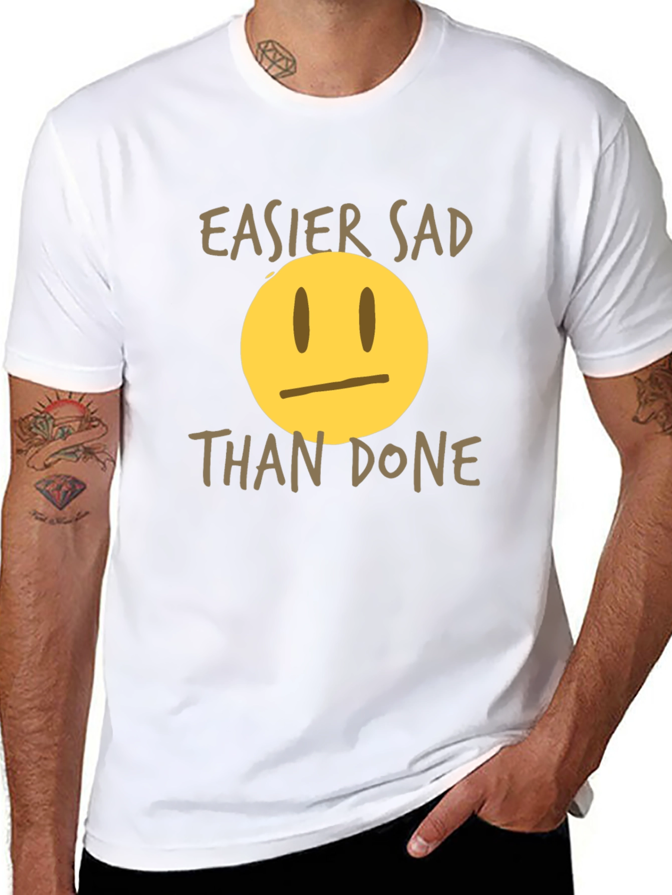 Easier Sad Than Done Graphic Tee