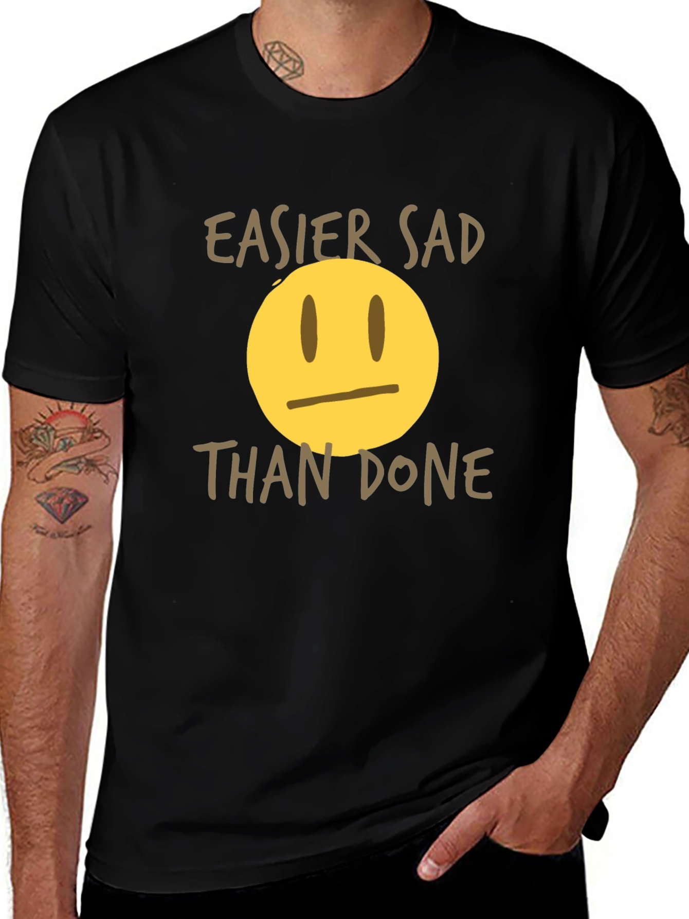Easier Sad Than Done Graphic Tee