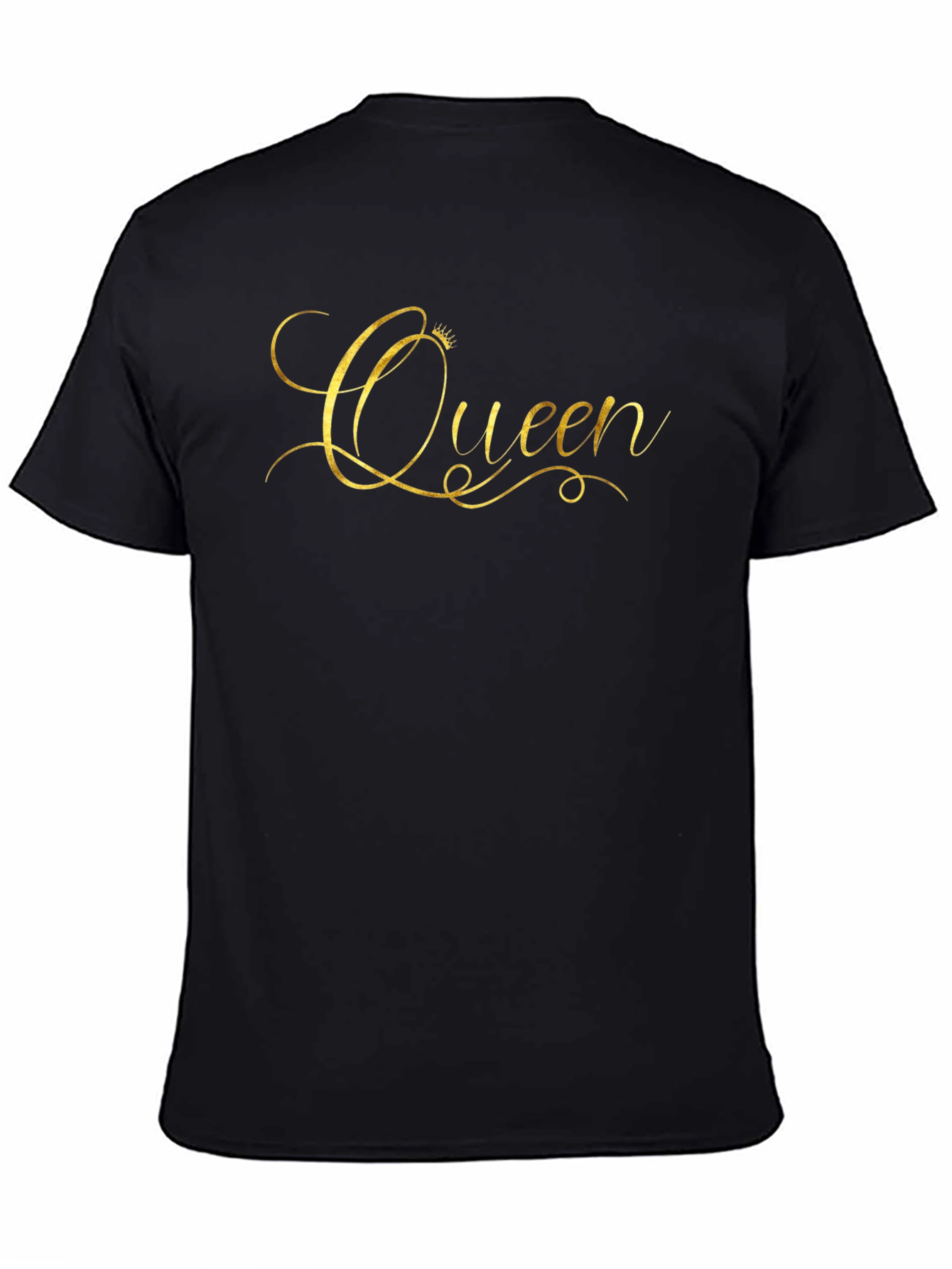 Queen Graphic Tee - Gildan Softstyle Black T-Shirt