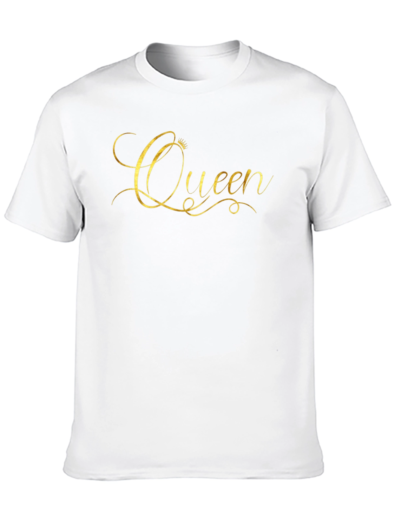 Queen Graphic Tee - Gildan Softstyle Black T-Shirt