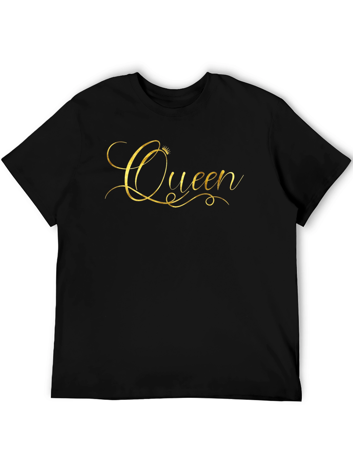 Queen Graphic Tee - Gildan Softstyle Black T-Shirt