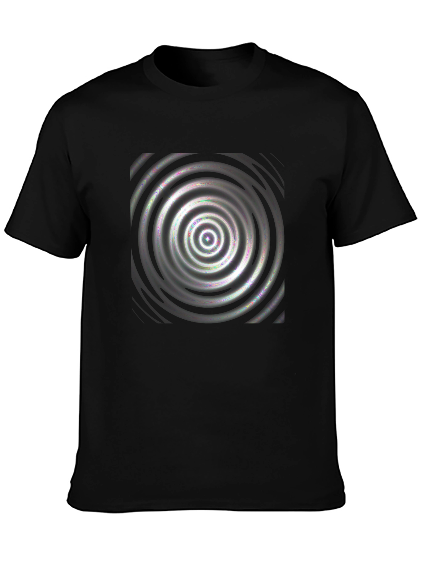 Abstract Concentric Circle Graphic Tee
