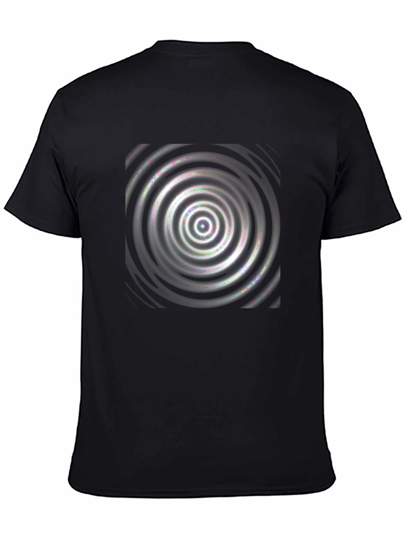 Abstract Concentric Circle Graphic Tee