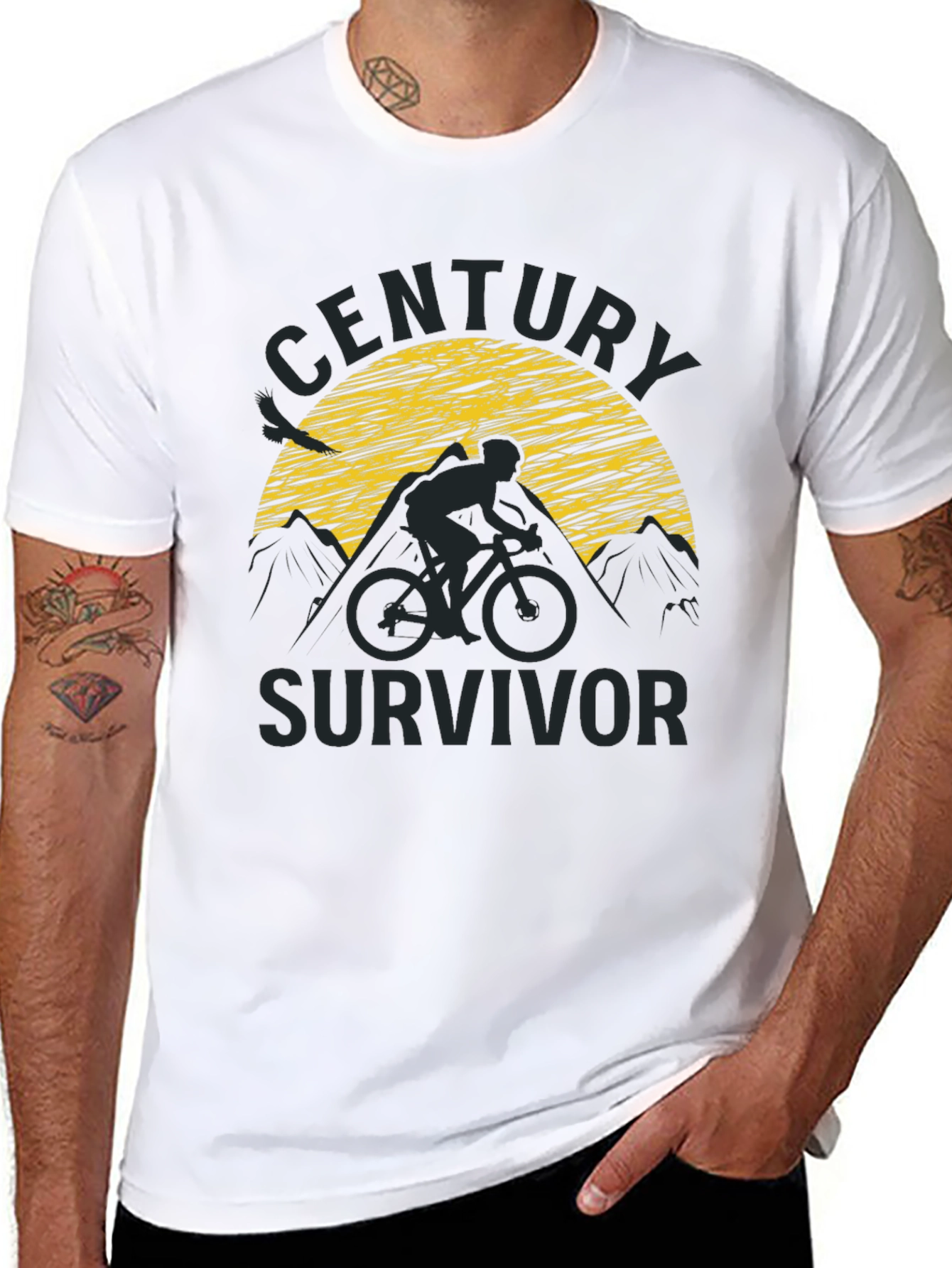 Century Survivor Graphic Tee - Cycling T-Shirt