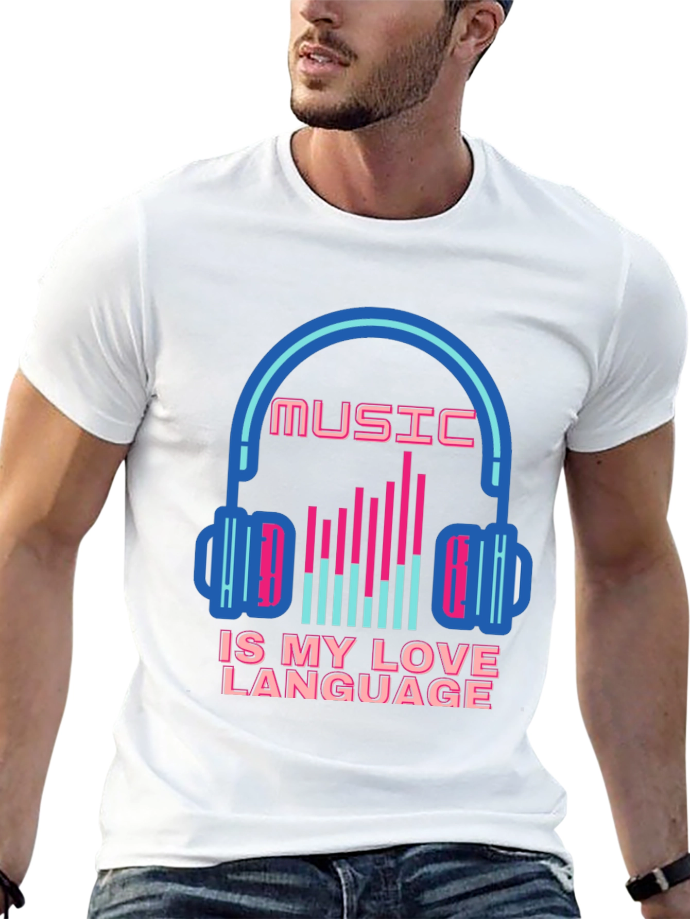 Music is My Love Language T-Shirt