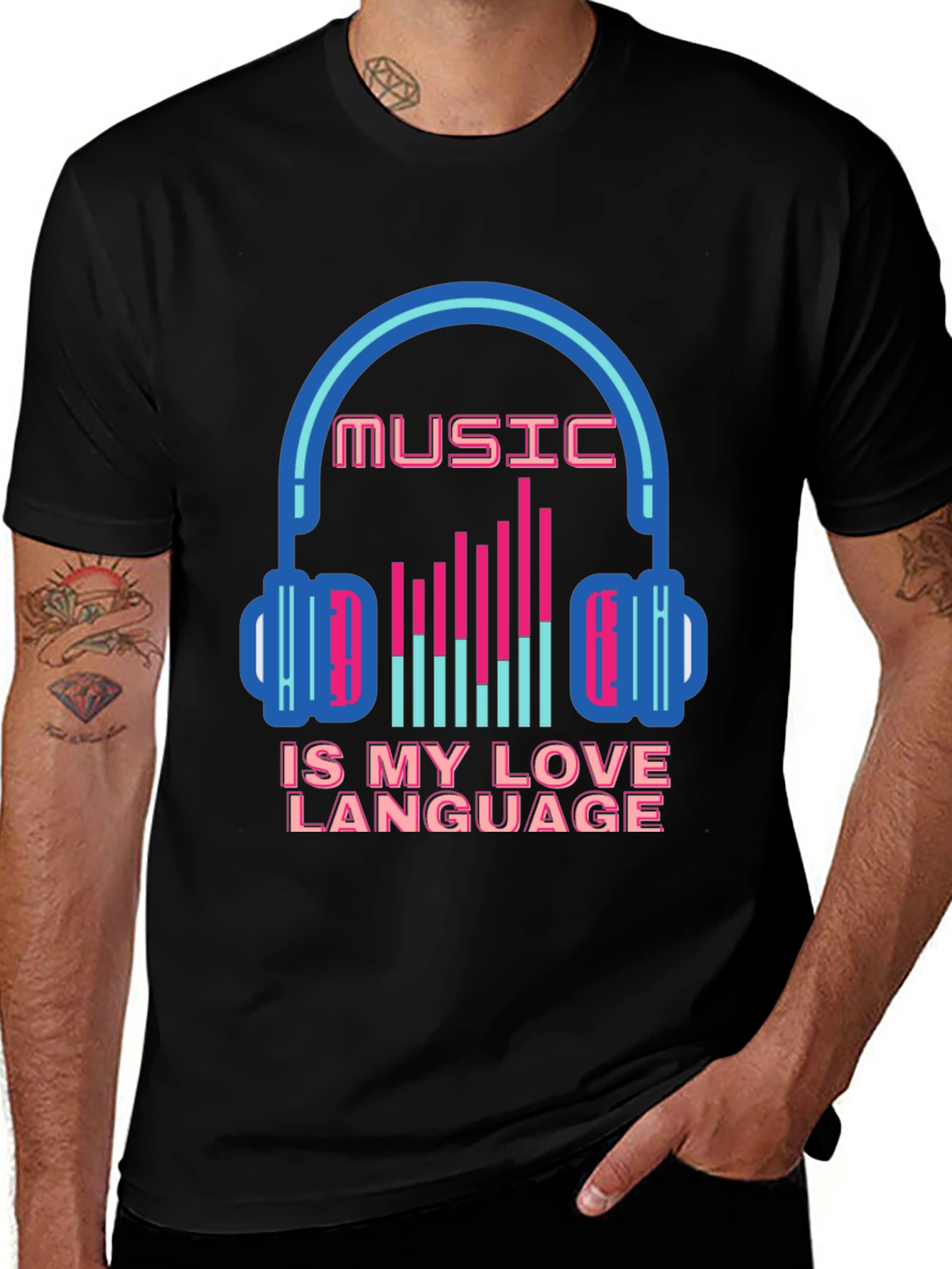 Music is My Love Language T-Shirt