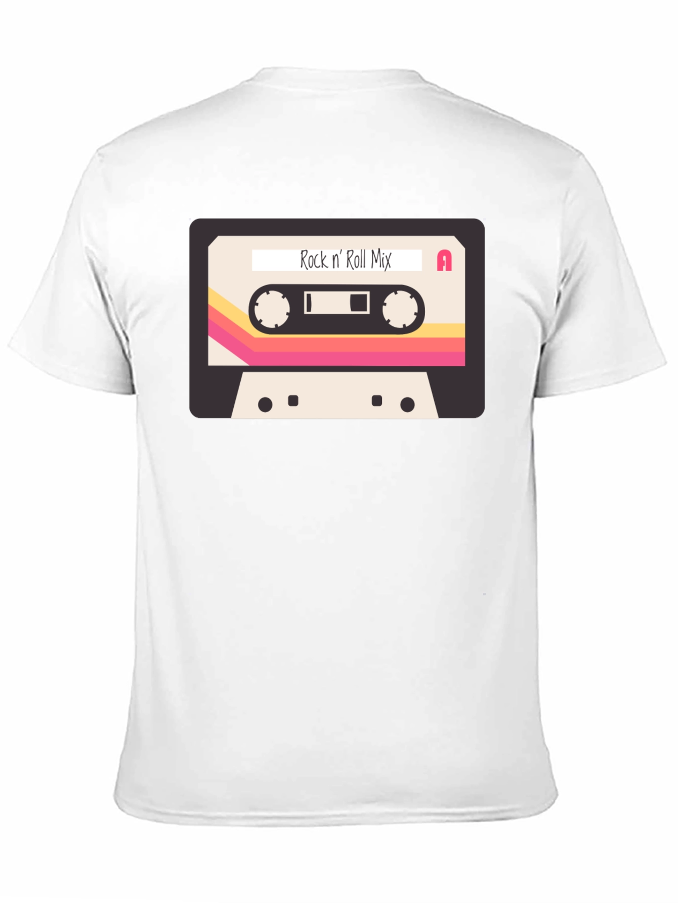 Retro Rock n Roll Mixtape Graphic T-Shirt