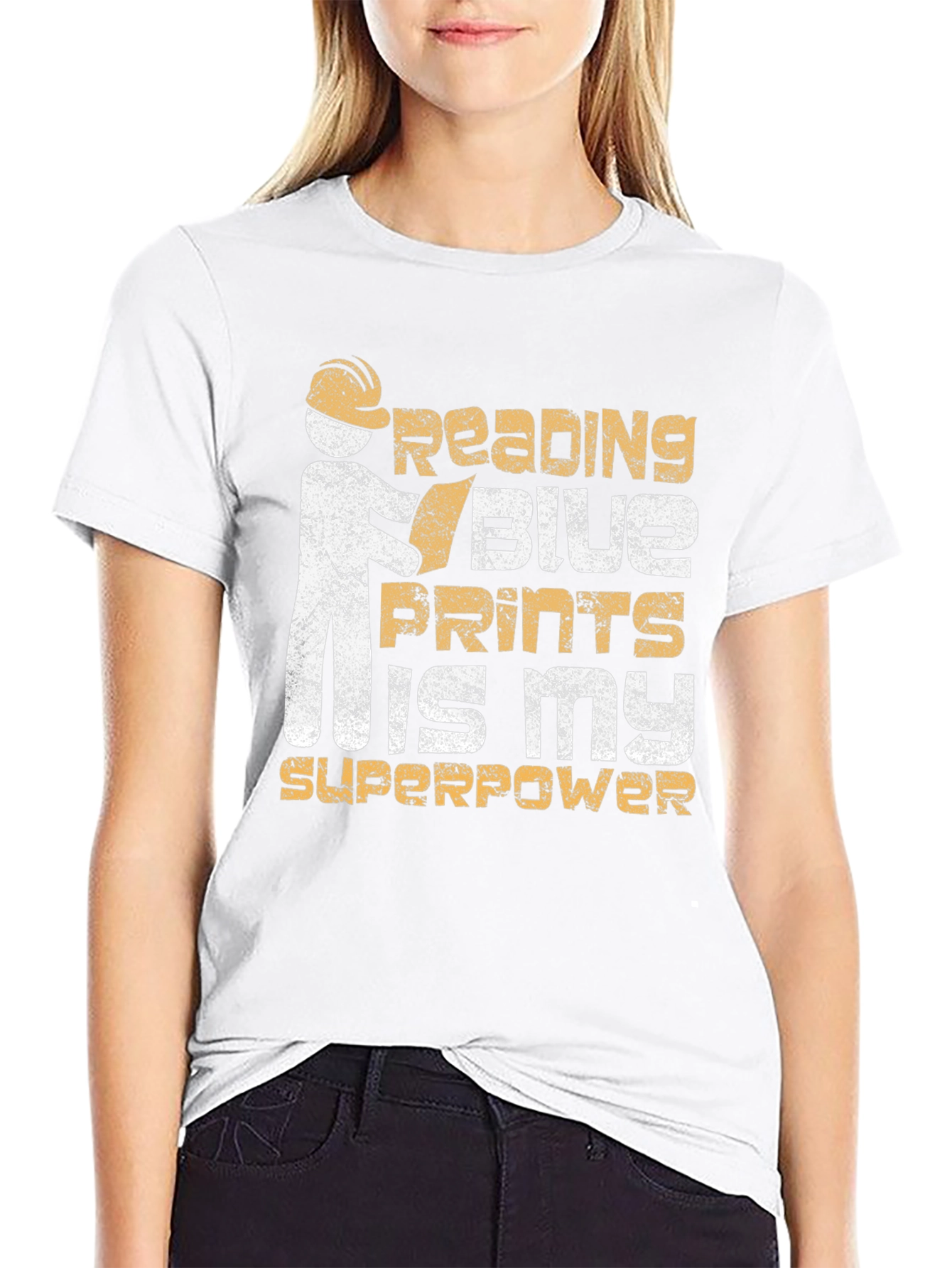 Reading Blueprints Superpower Graphic Tee